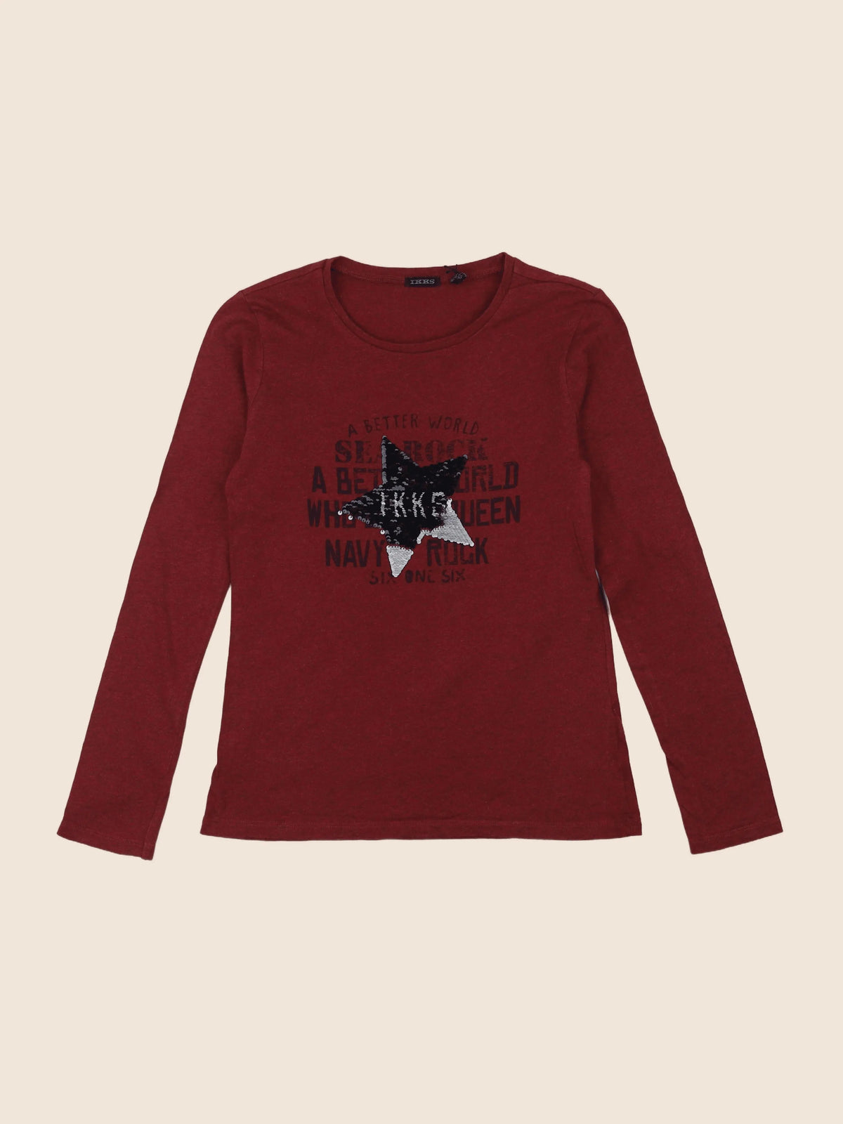 IKKS - tee-shirt rouge - 12 ans