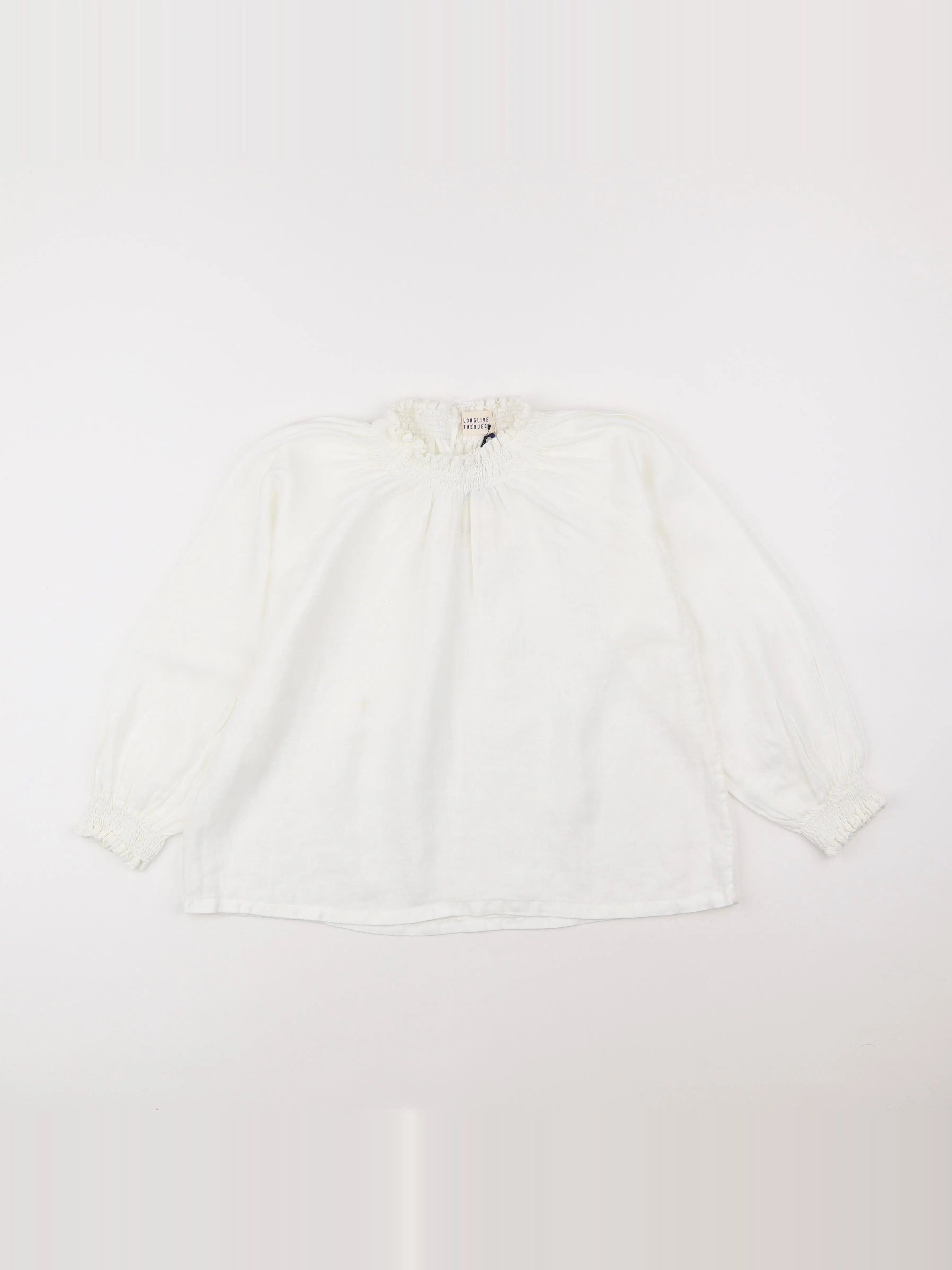 Longlivethequeen - blouse blanc - 10 ans