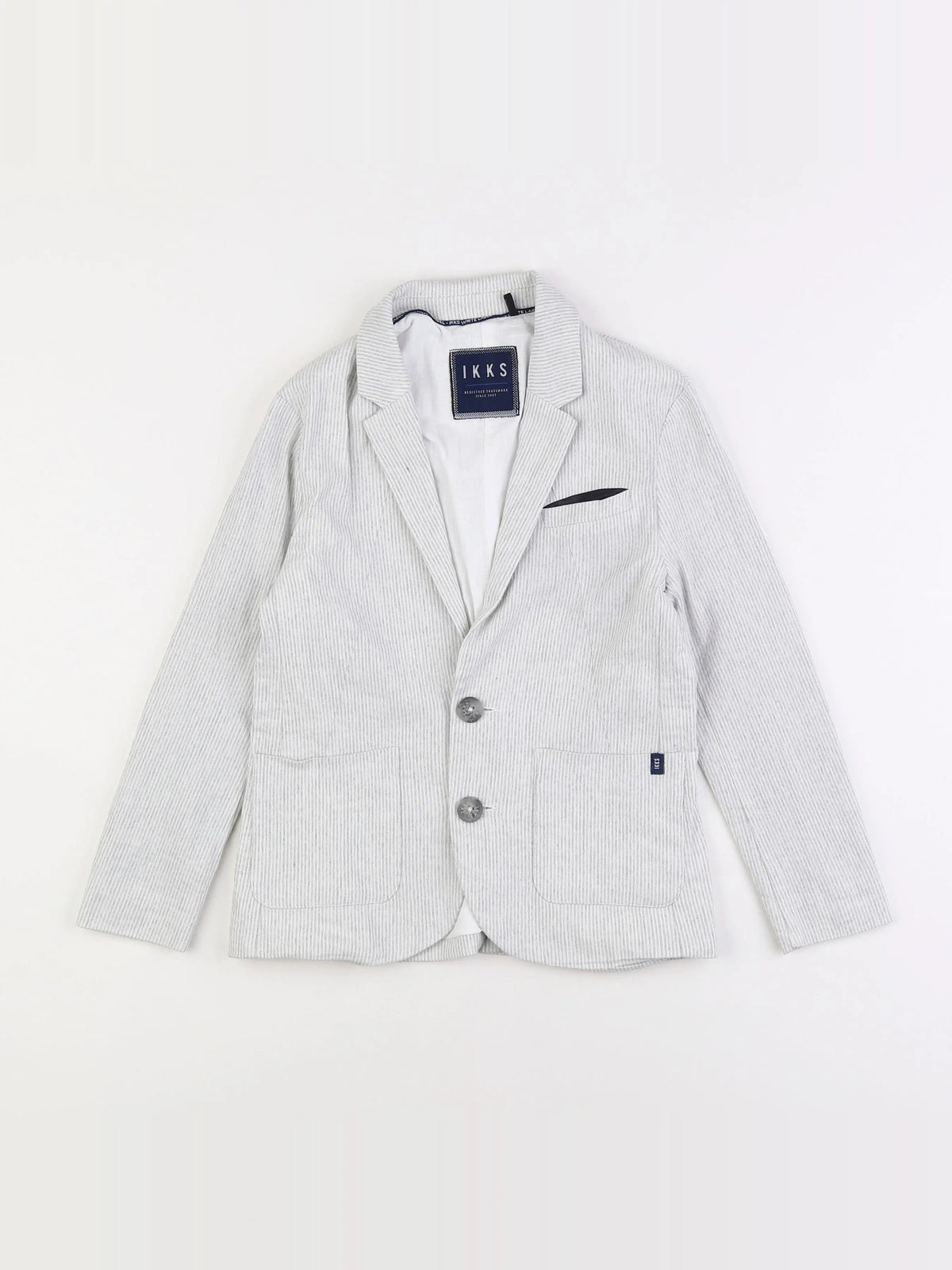 IKKS - veste gris - 8 ans