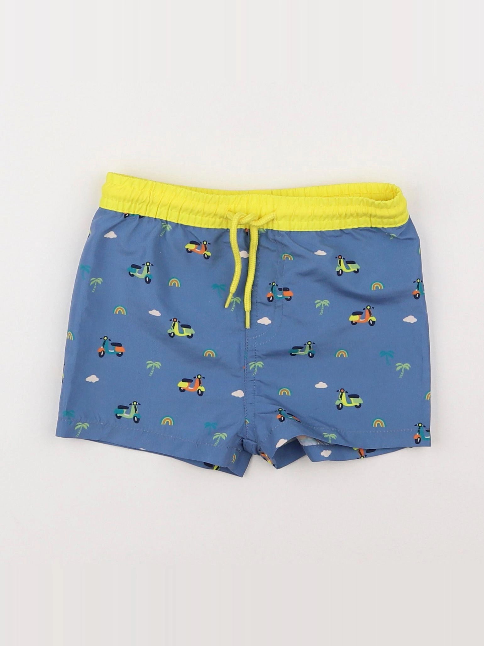 Boutchou - maillot de bain bleu - 12 mois