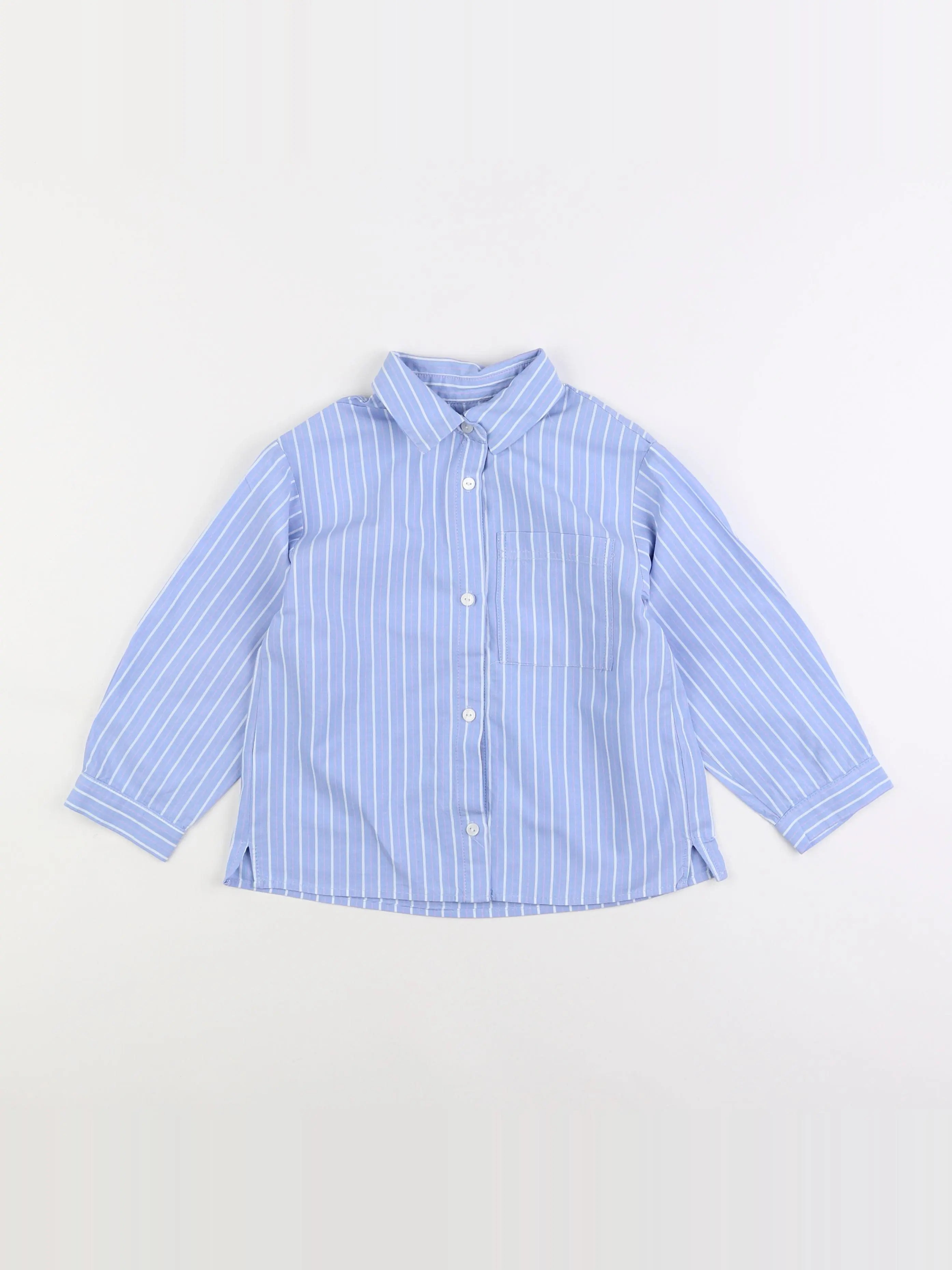 Zara - chemise bleu - 6 ans