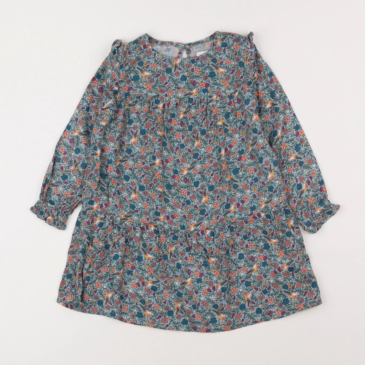 Vertbaudet - robe multicolore - 3 ans
