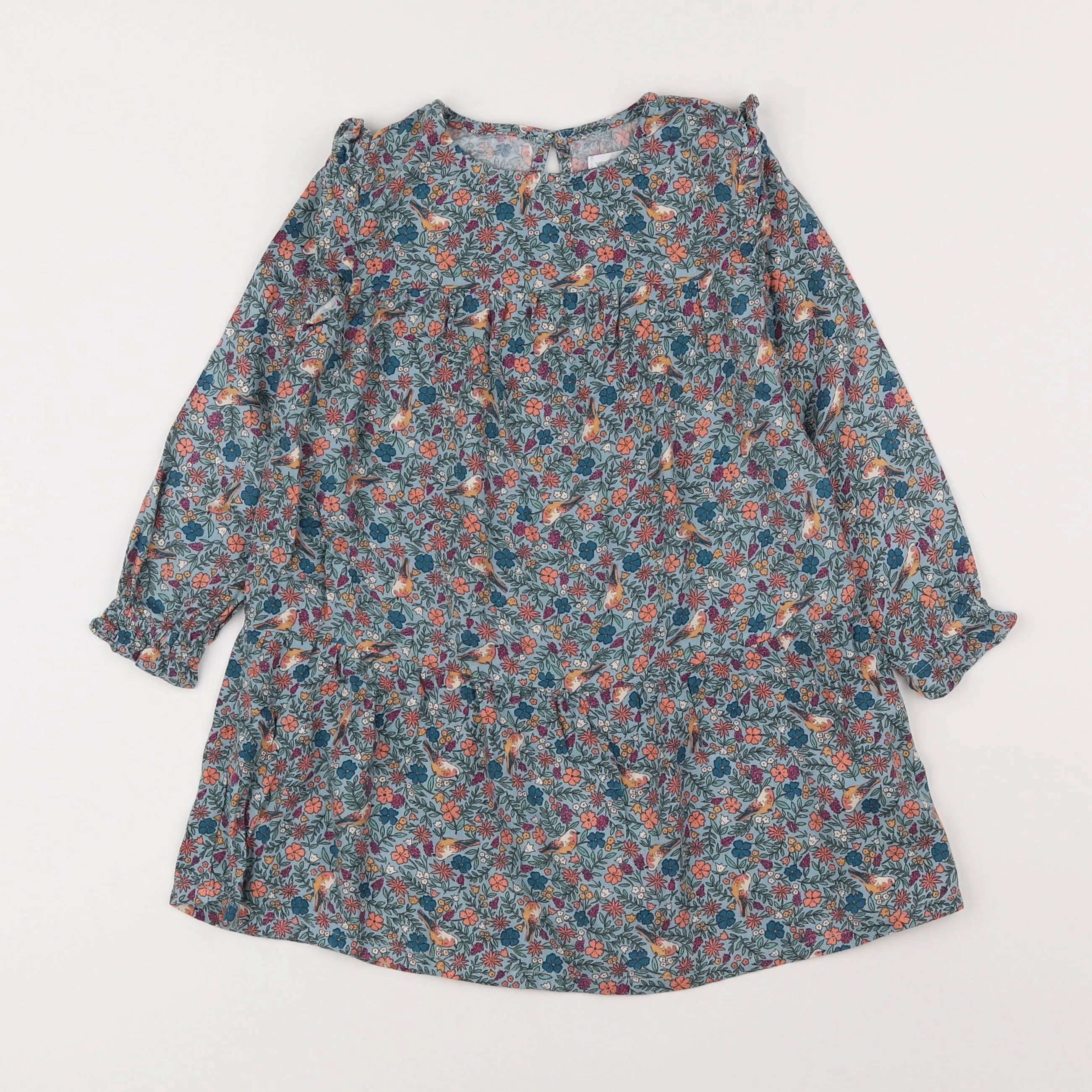 Vertbaudet - robe multicolore - 3 ans