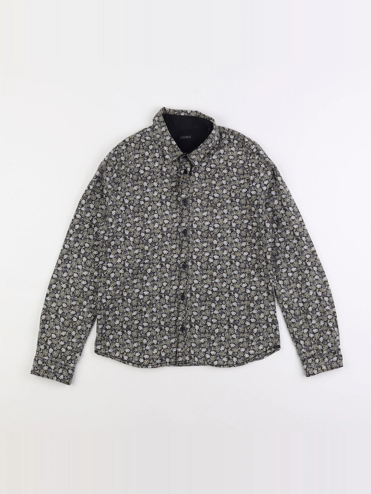 IKKS - chemise marron - 10 ans