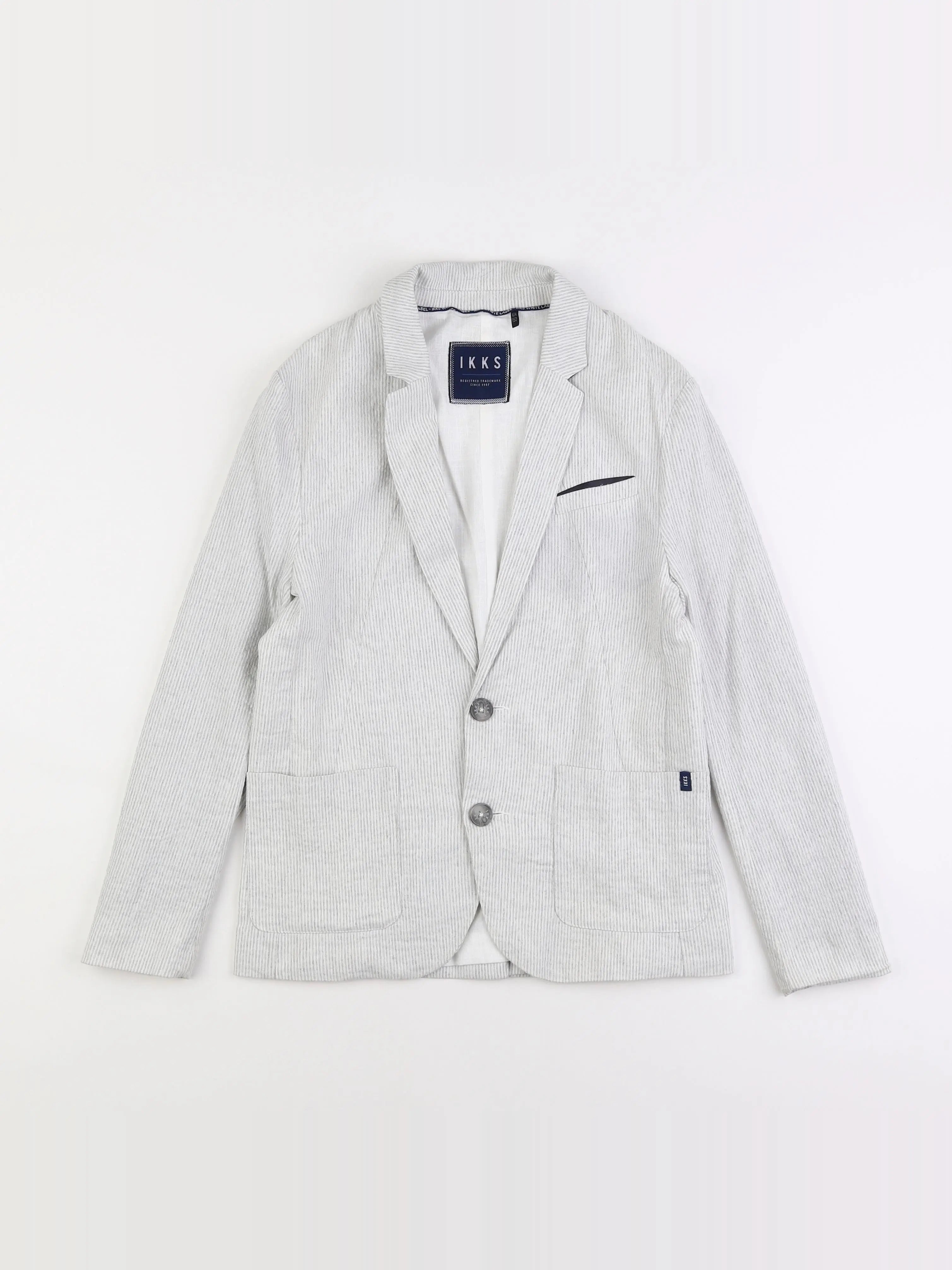 IKKS - veste gris - 12 ans