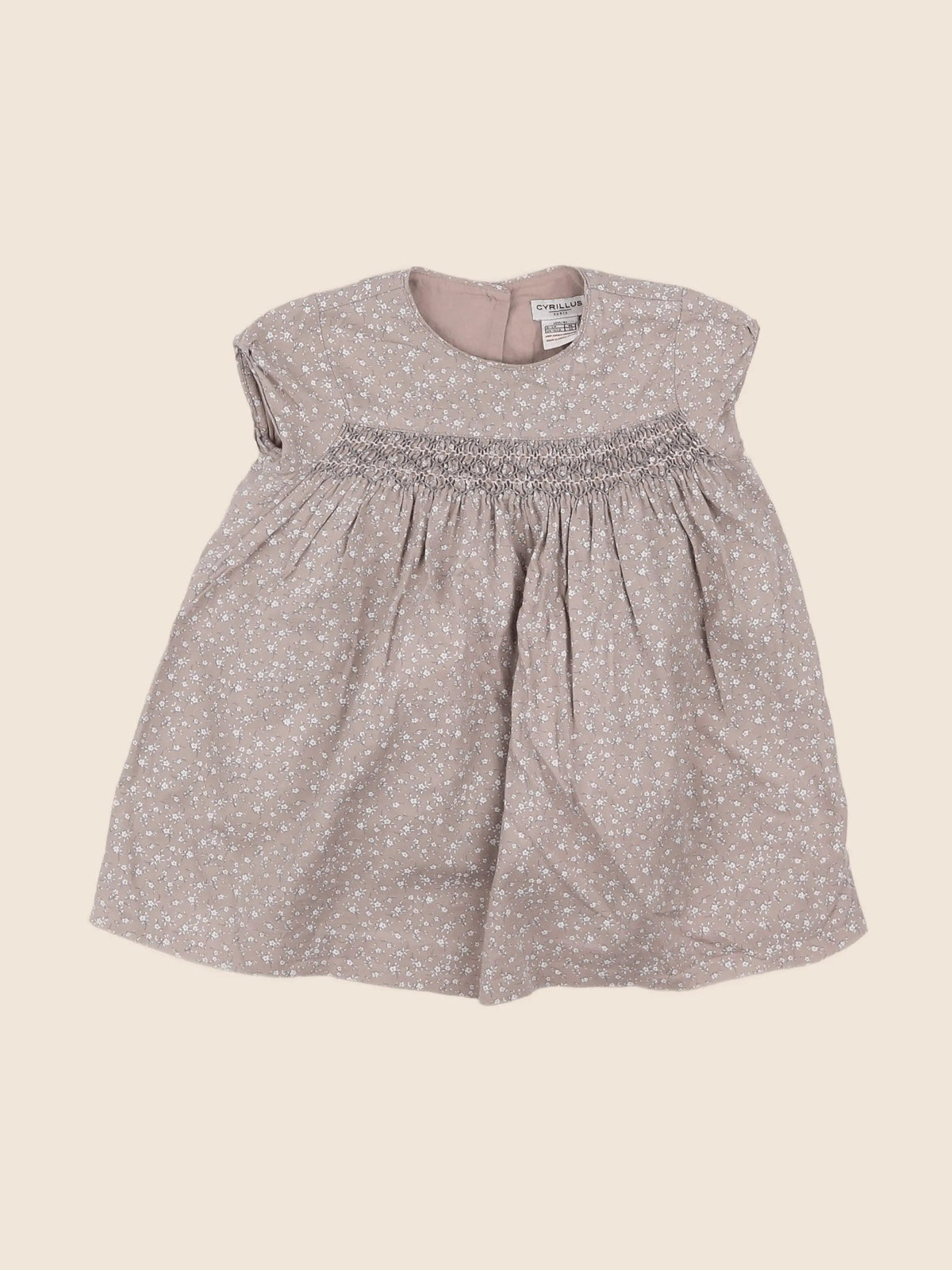 Cyrillus - robe taupe - 18 mois