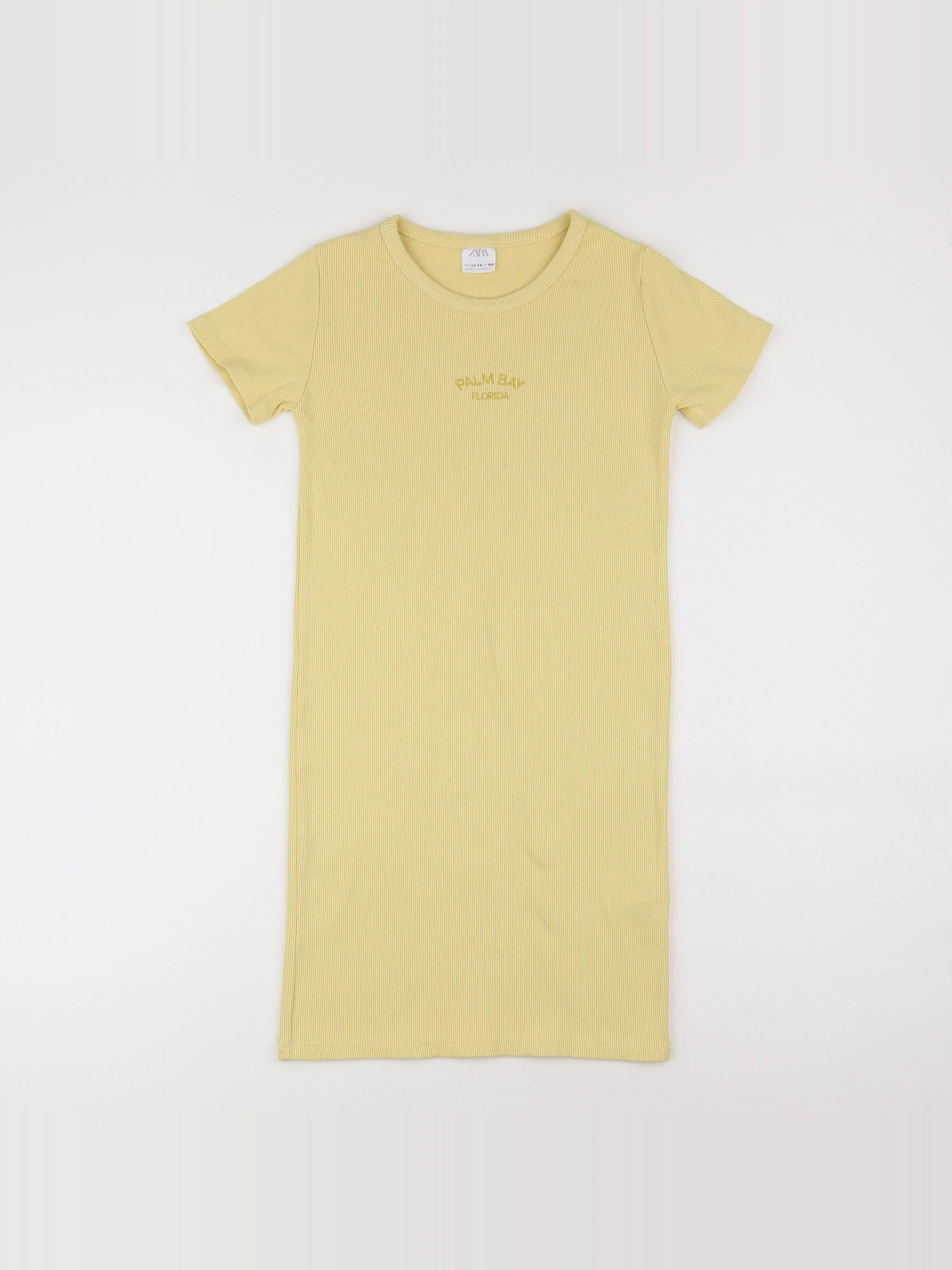 Zara - robe jaune - 13/14 ans