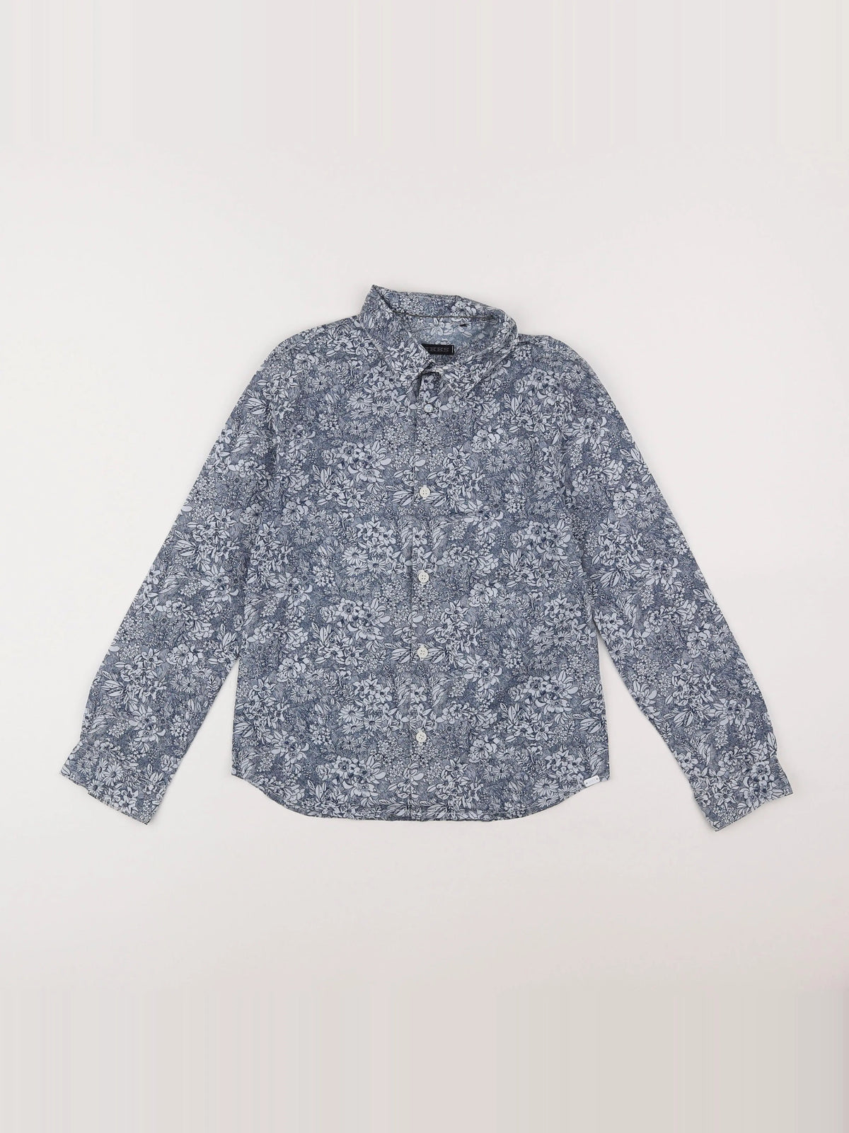 IKKS - chemise bleu - 8 ans