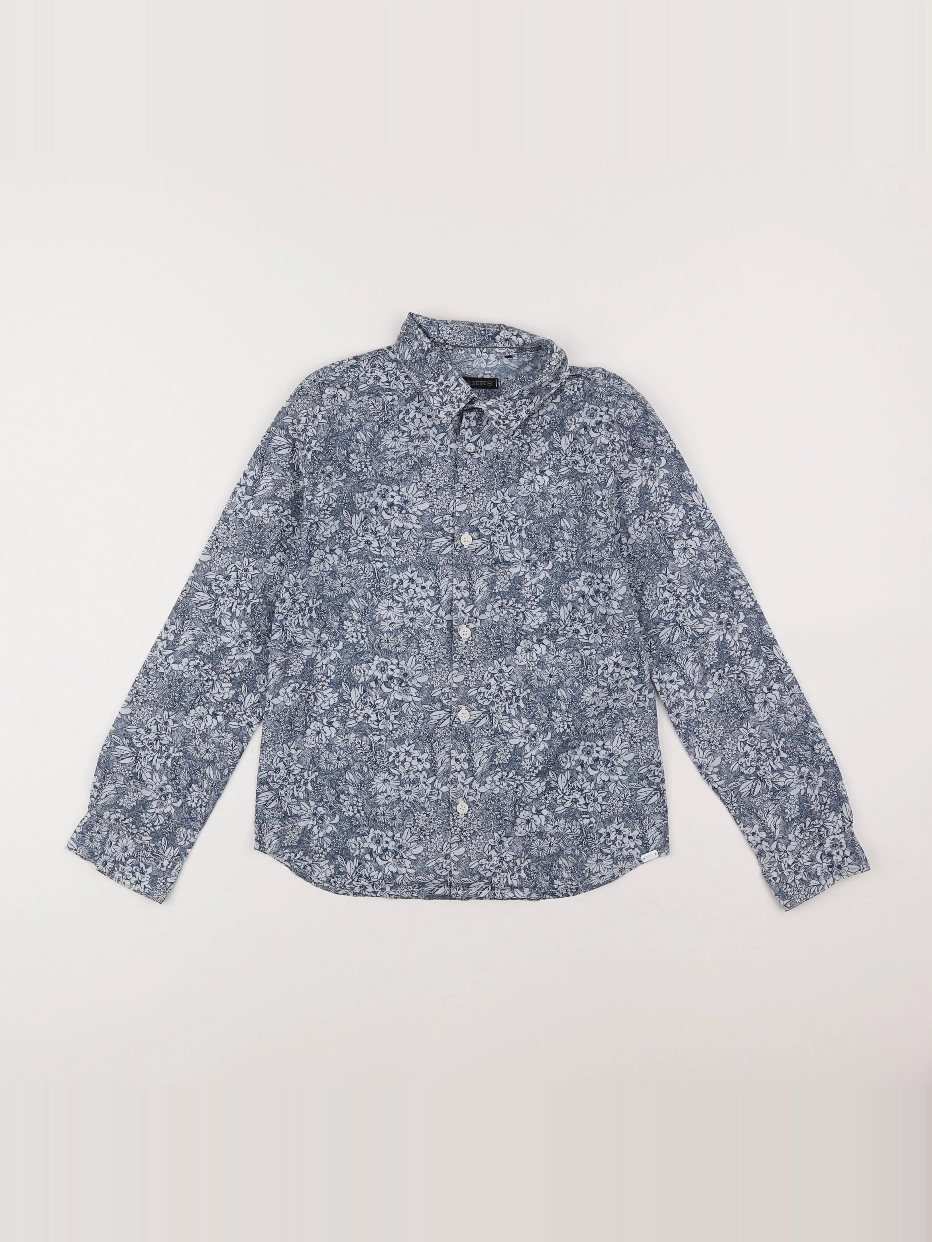 IKKS - chemise bleu - 8 ans