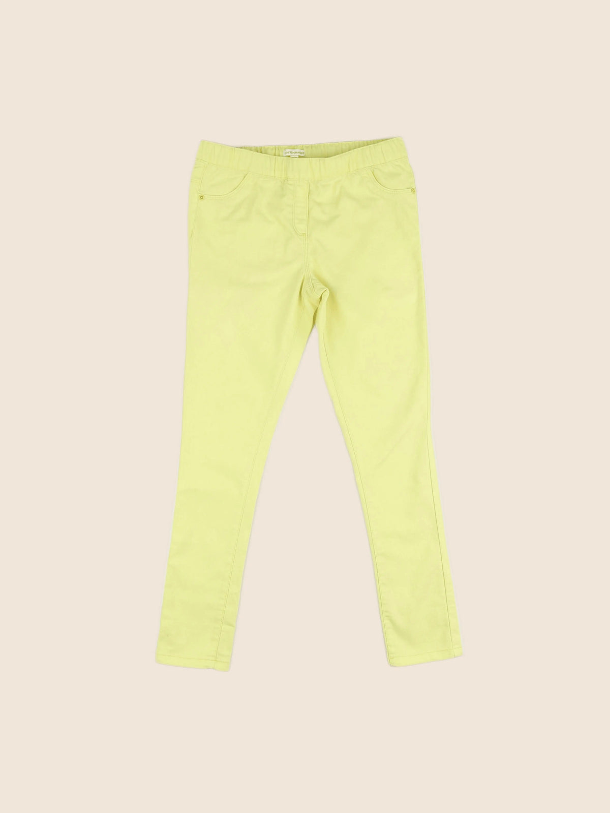 Vertbaudet - jegging jaune - 12 ans