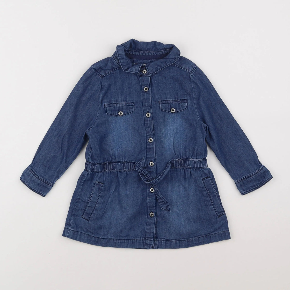 Vertbaudet - robe bleu - 2 ans
