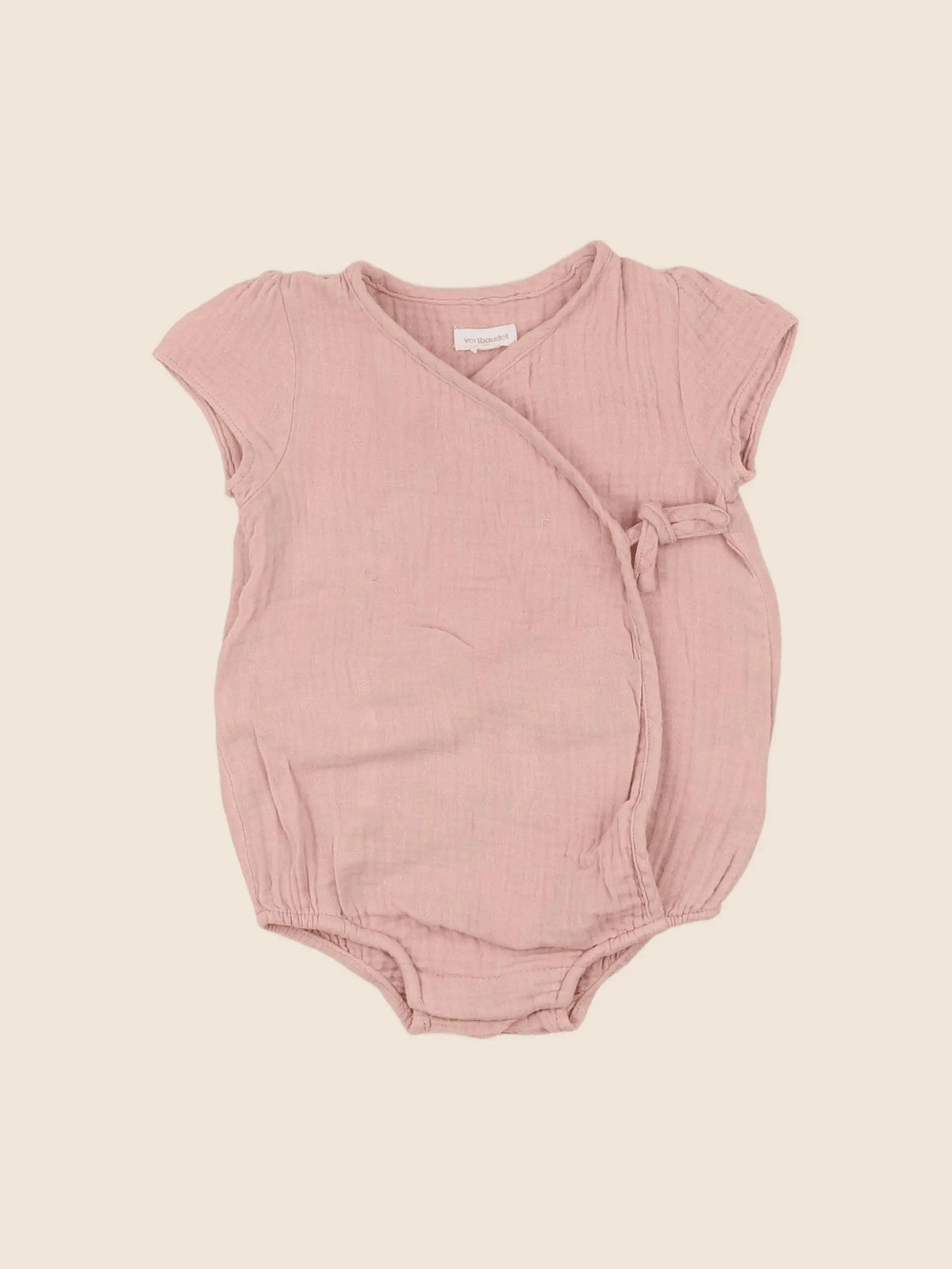 Vertbaudet - combinaison rose - 6 mois