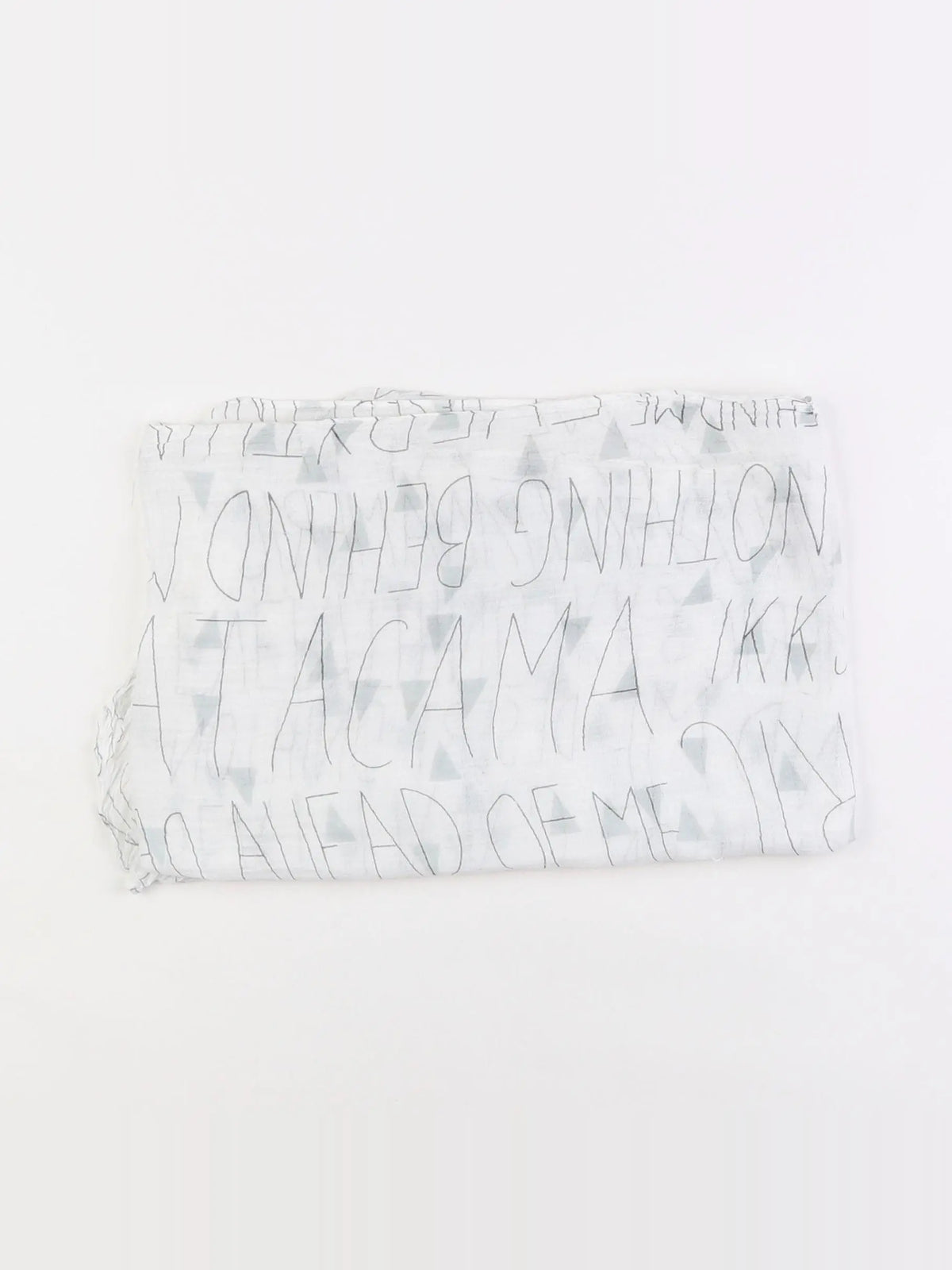 IKKS - foulard blanc - 8/10 ans