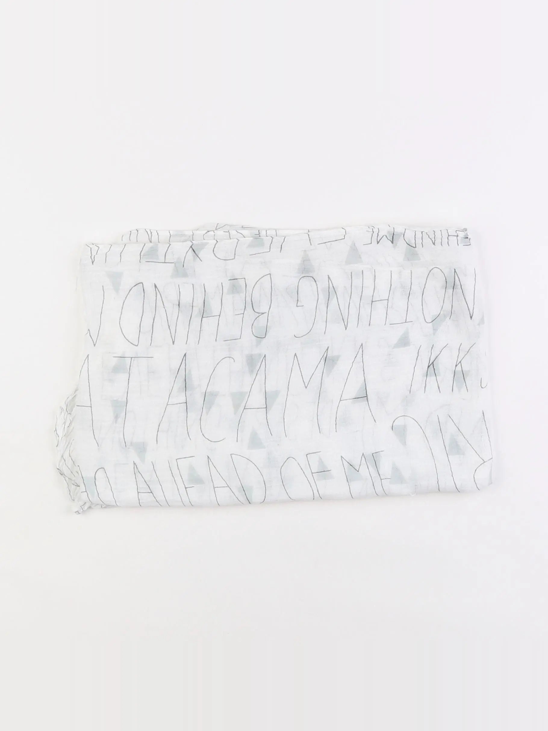 IKKS - foulard blanc - 8/10 ans