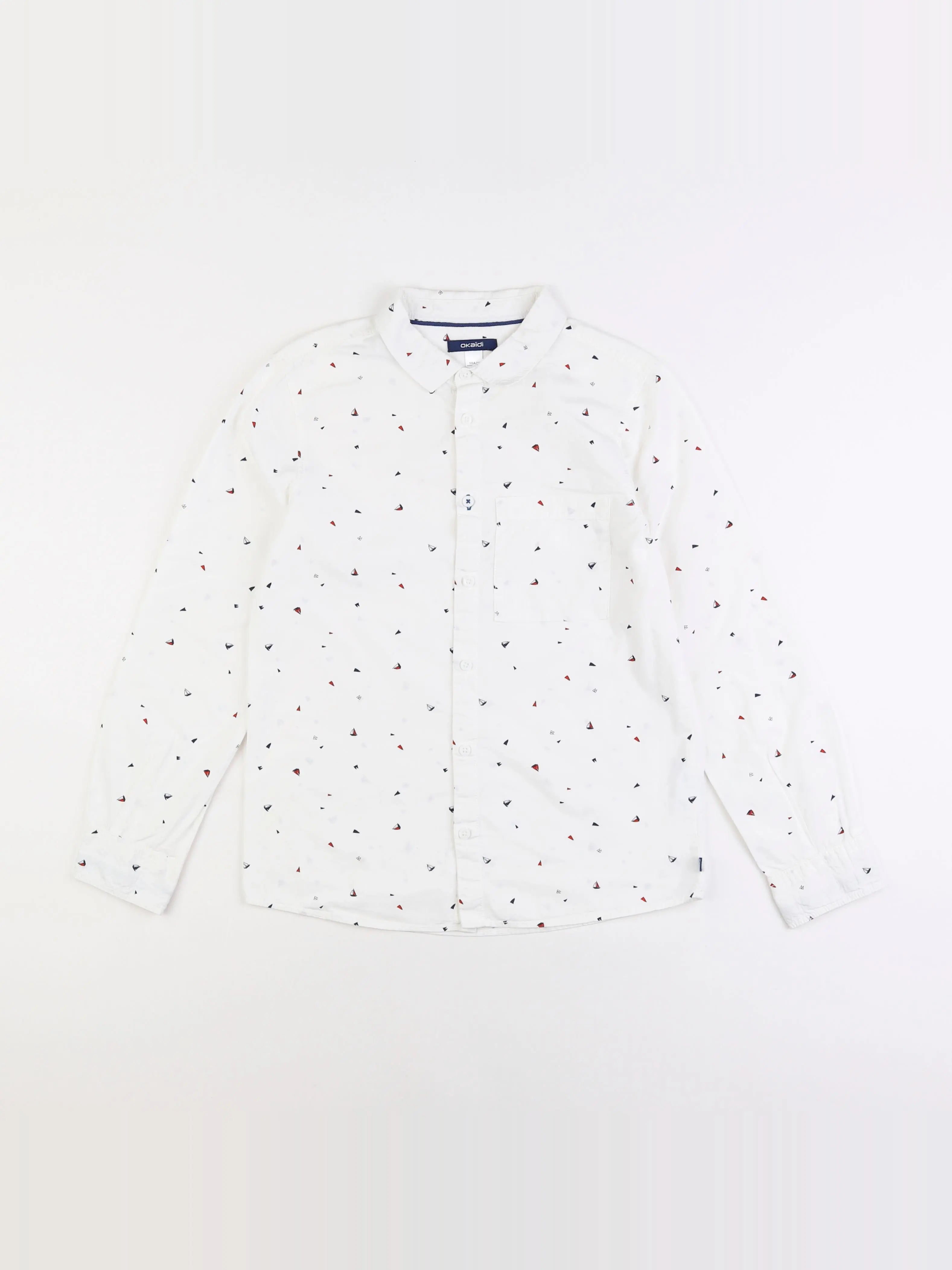 Okaidi - chemise multicolore - 10 ans