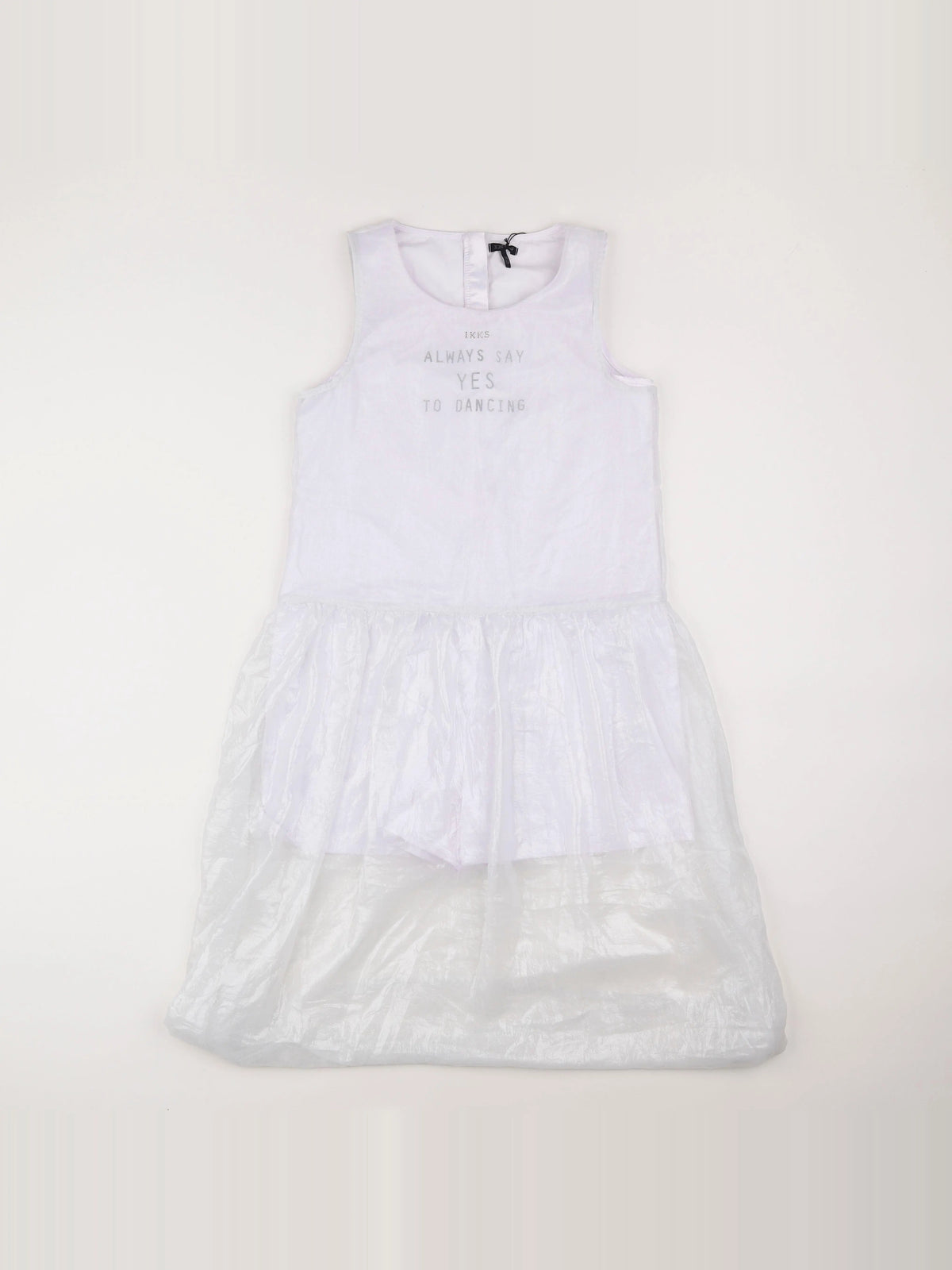 IKKS - robe blanc - 12 ans