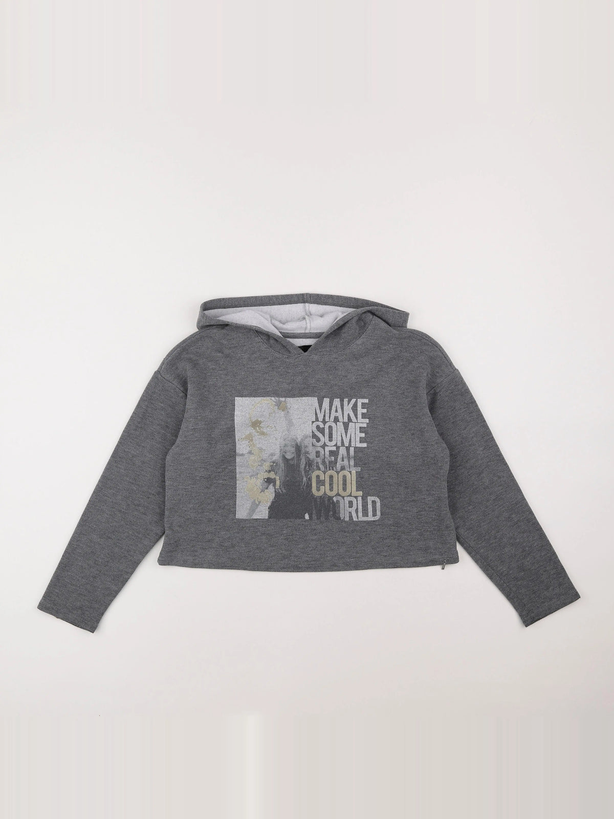 IKKS - pull gris - 10 ans