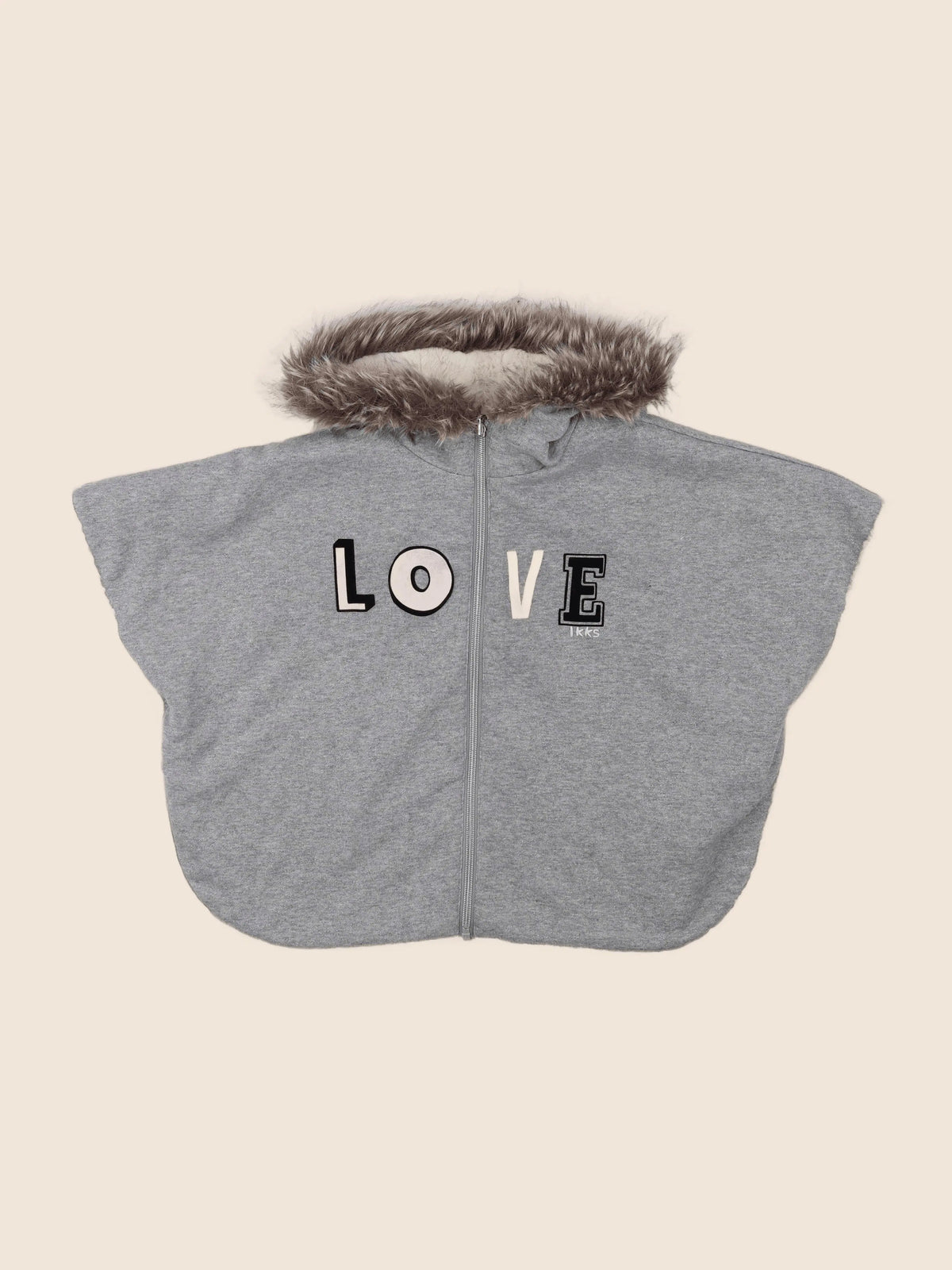 IKKS - cape gris - 8 ans
