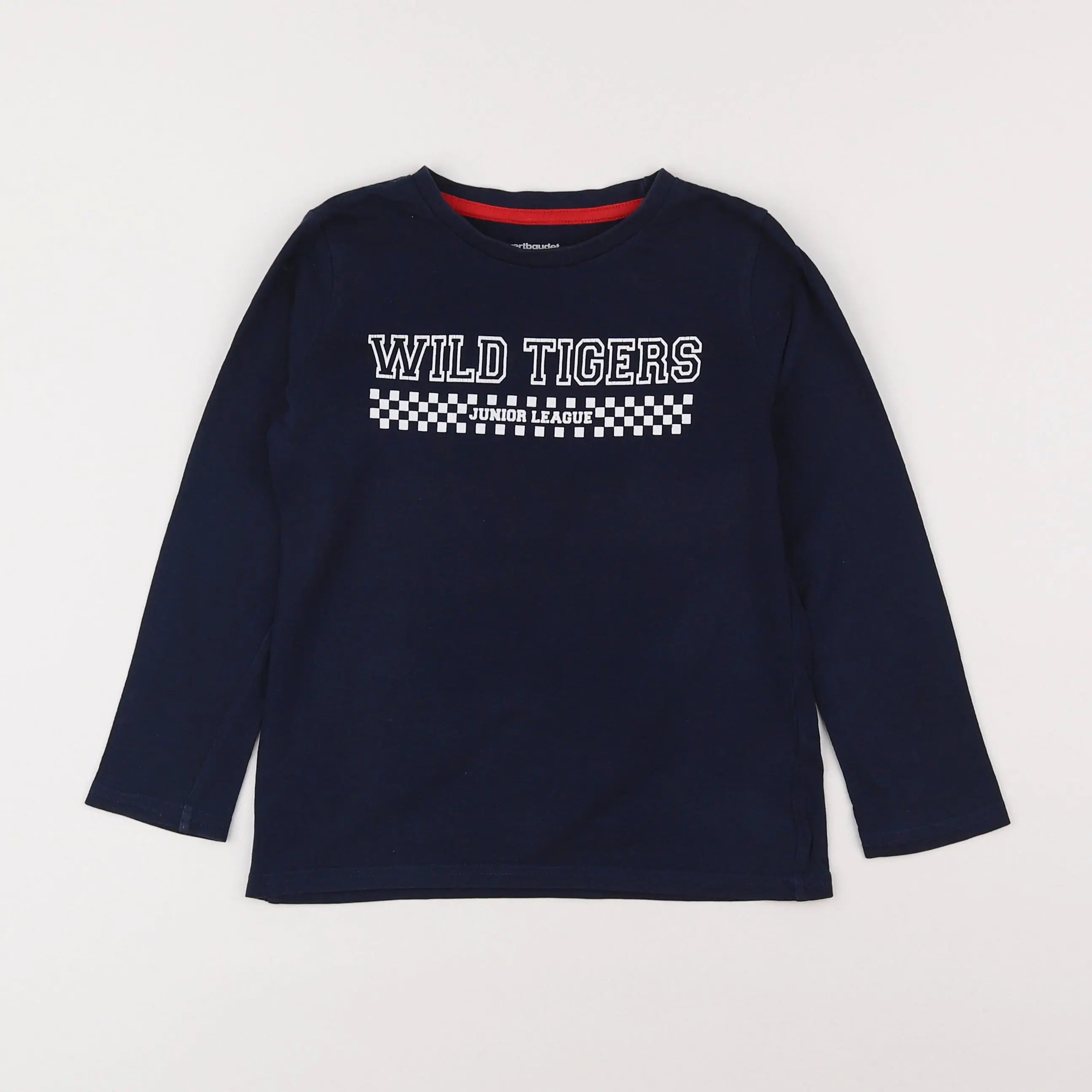 Vertbaudet - tee-shirt bleu - 5 ans