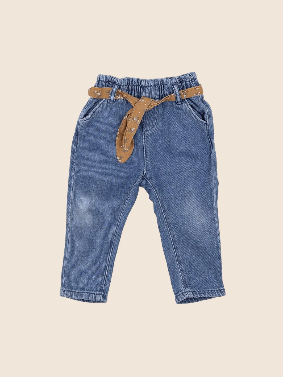 Vertbaudet - jean bleu - 12 mois