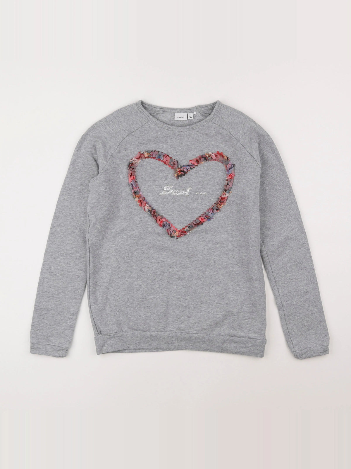 Name it - sweat gris - 13/14 ans