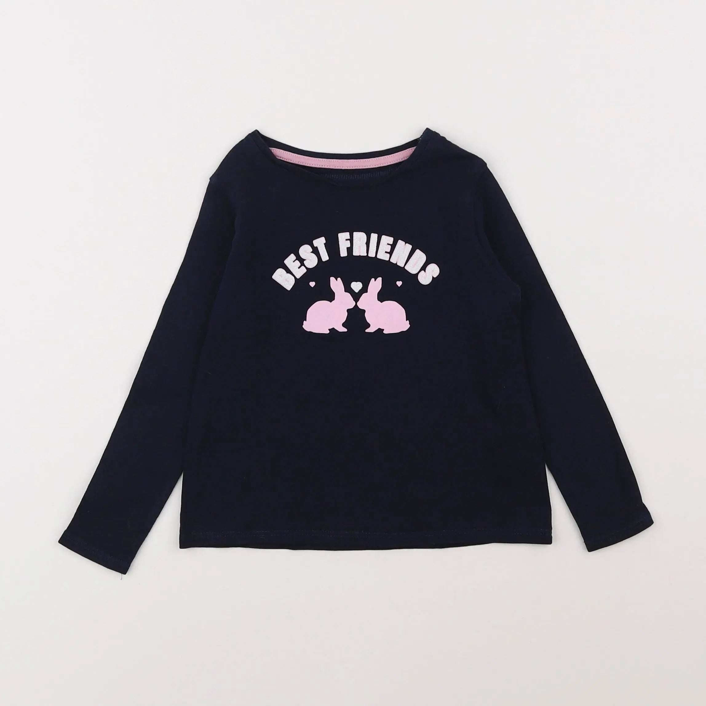 Vertbaudet - tee-shirt rose - 3 ans
