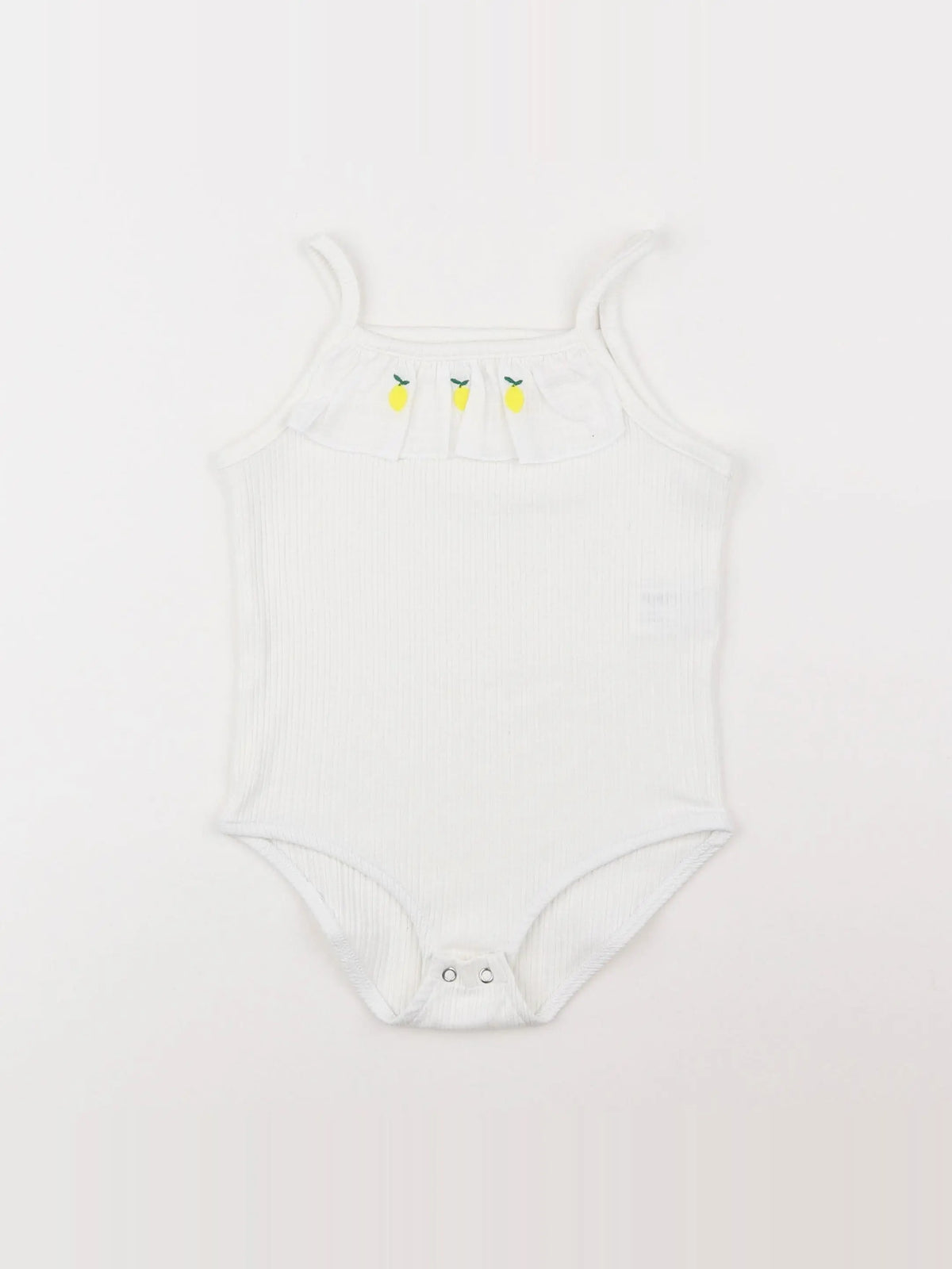 Zara - body tee-shirt blanc - 6 ans