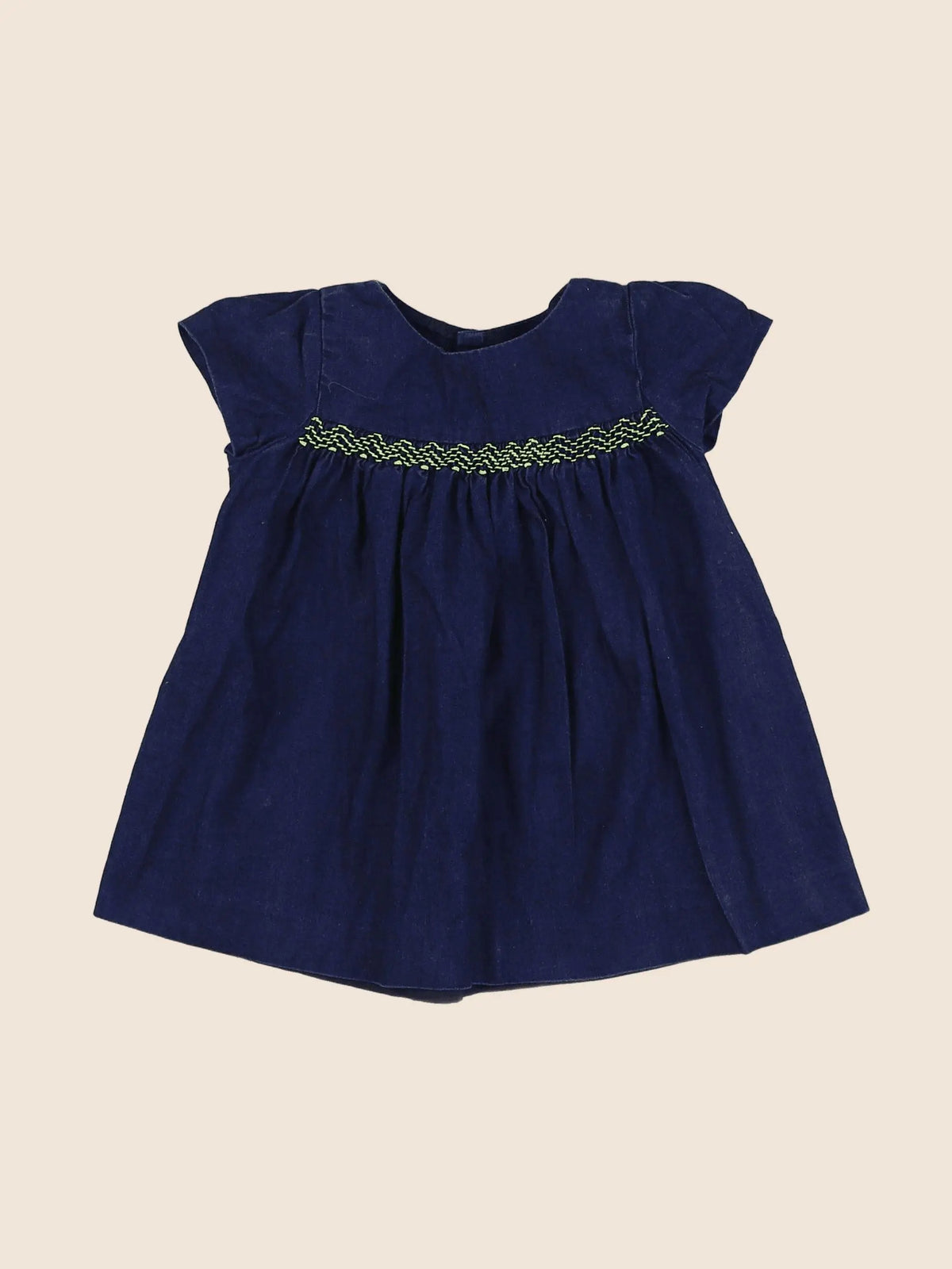 Jacadi - robe bleu - 12 mois