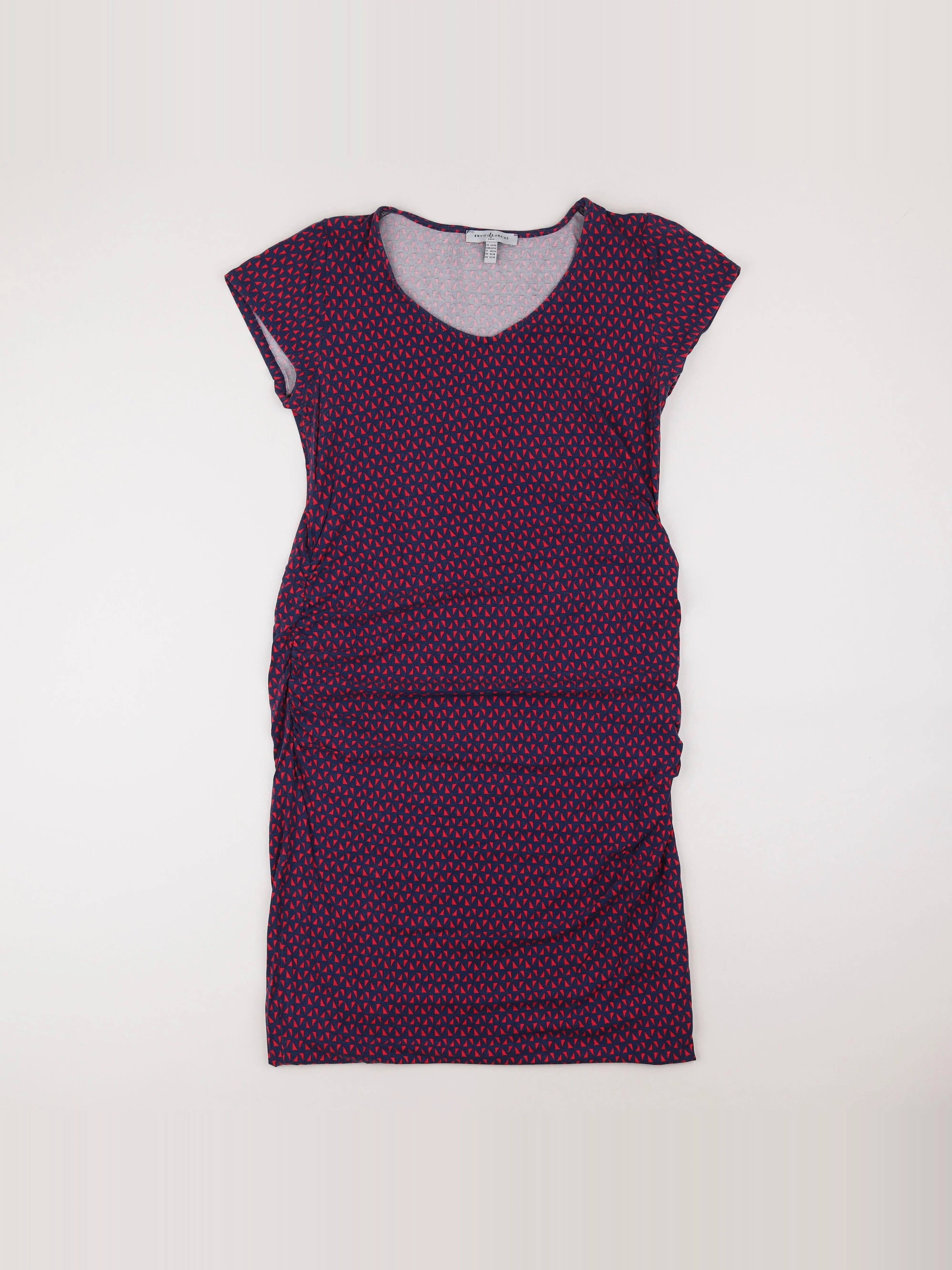 Envie de fraise - robe grossesse bleu - 44 à 46