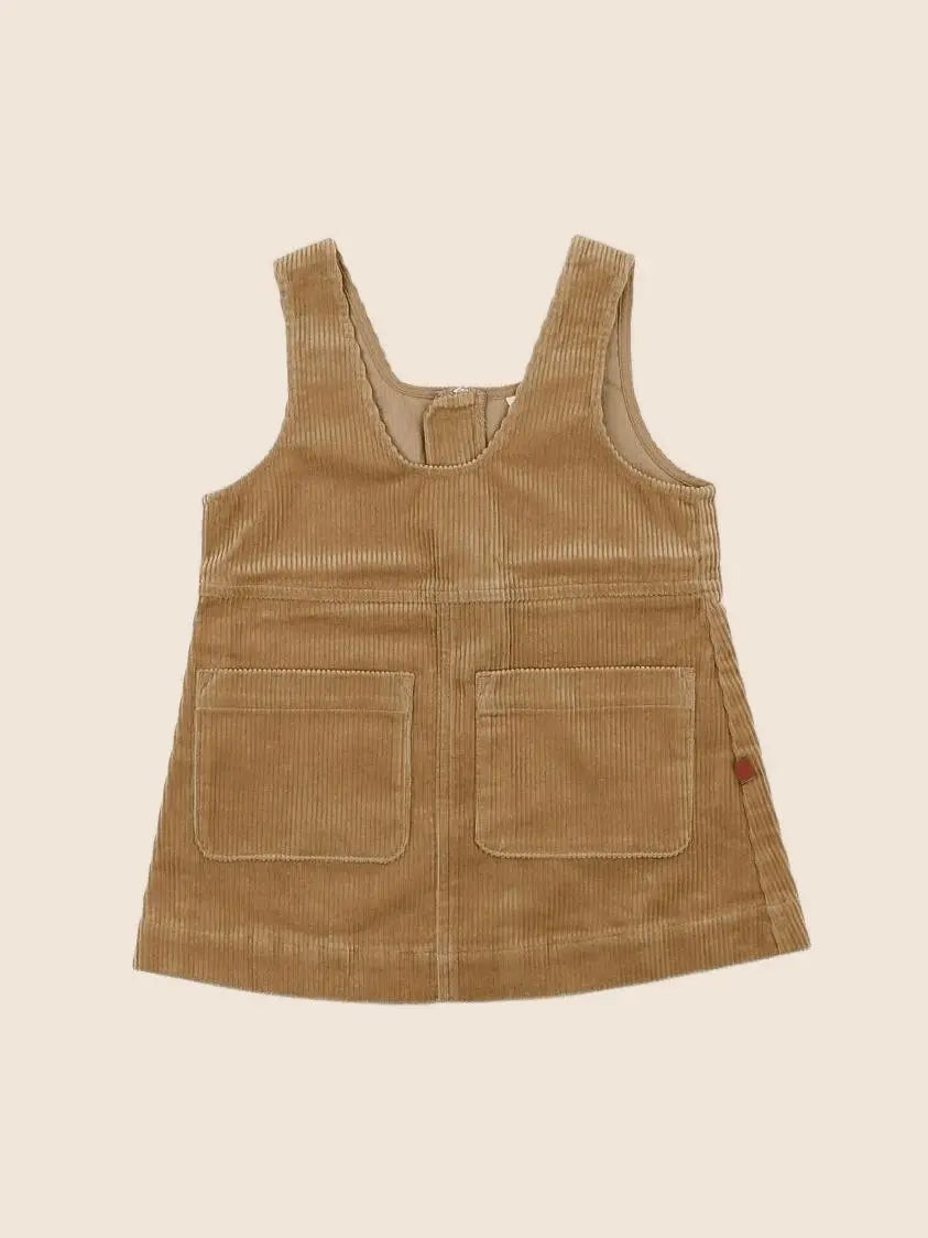 Robe Pinafore Marron