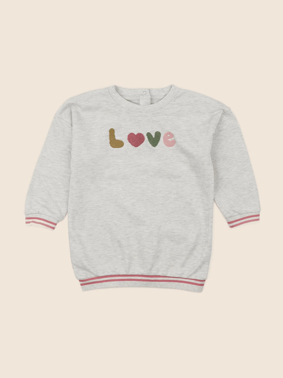 Vertbaudet - robe gris - 3 ans