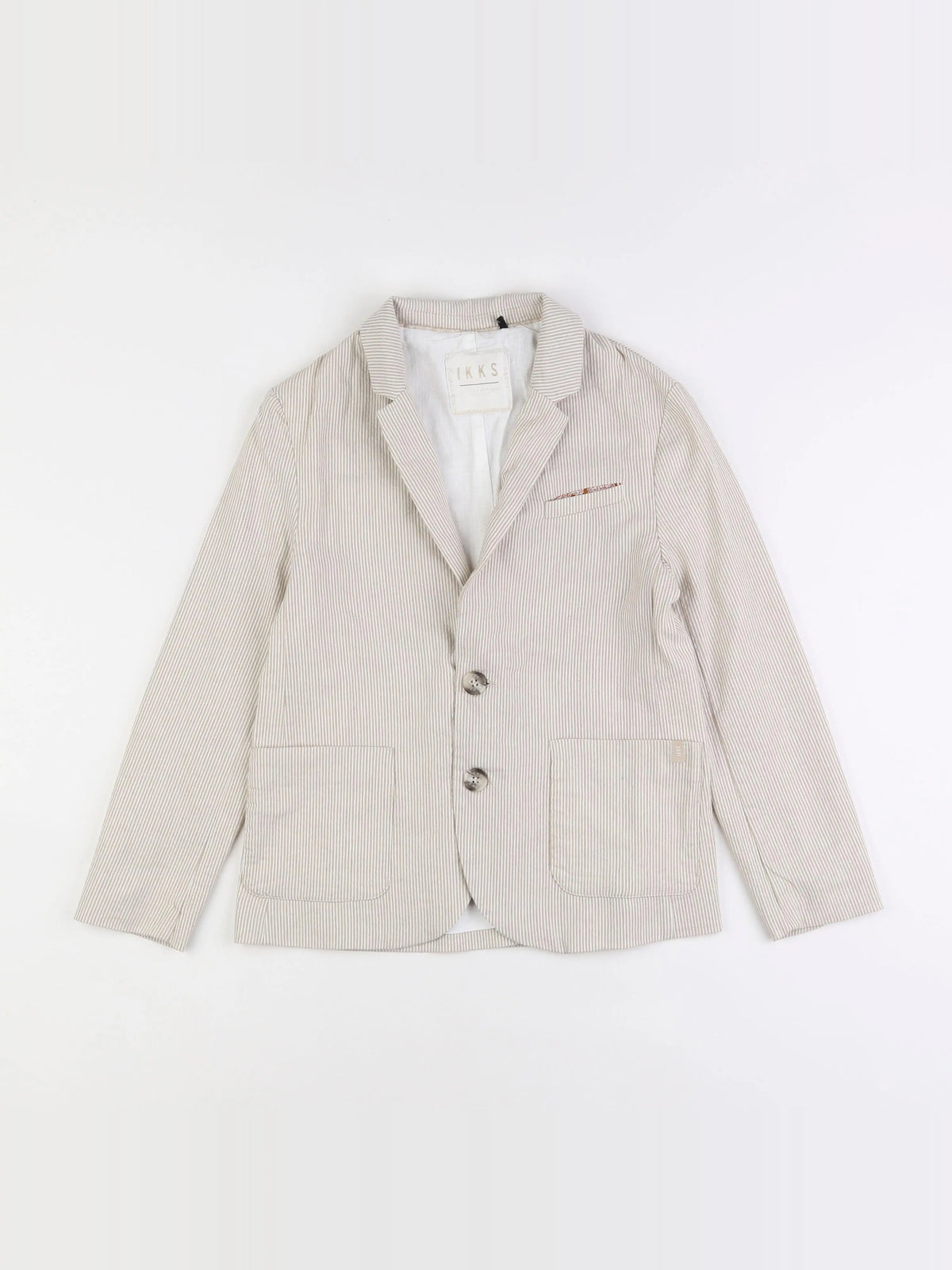 IKKS - veste beige - 10 ans