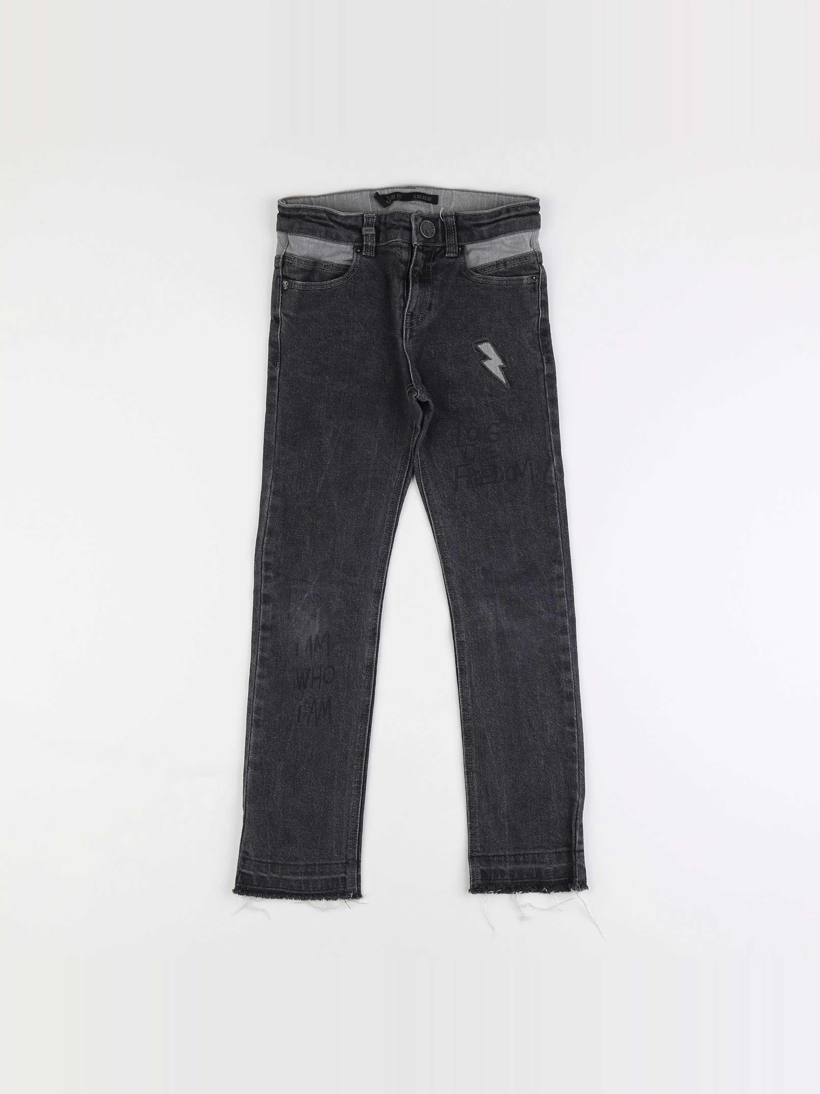 IKKS - jean noir - 11 ans
