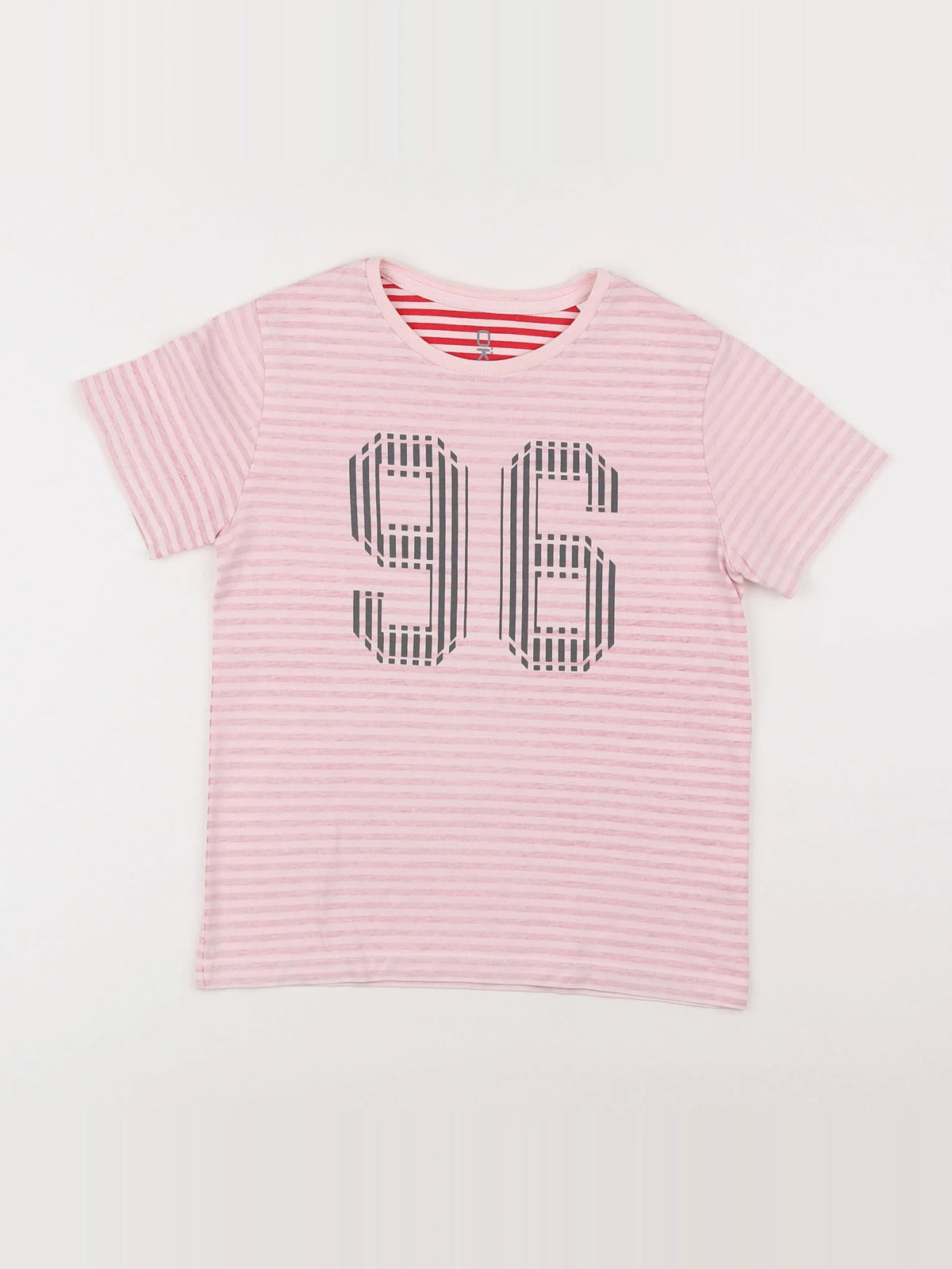 Okaidi - tee-shirt rose - 8 ans