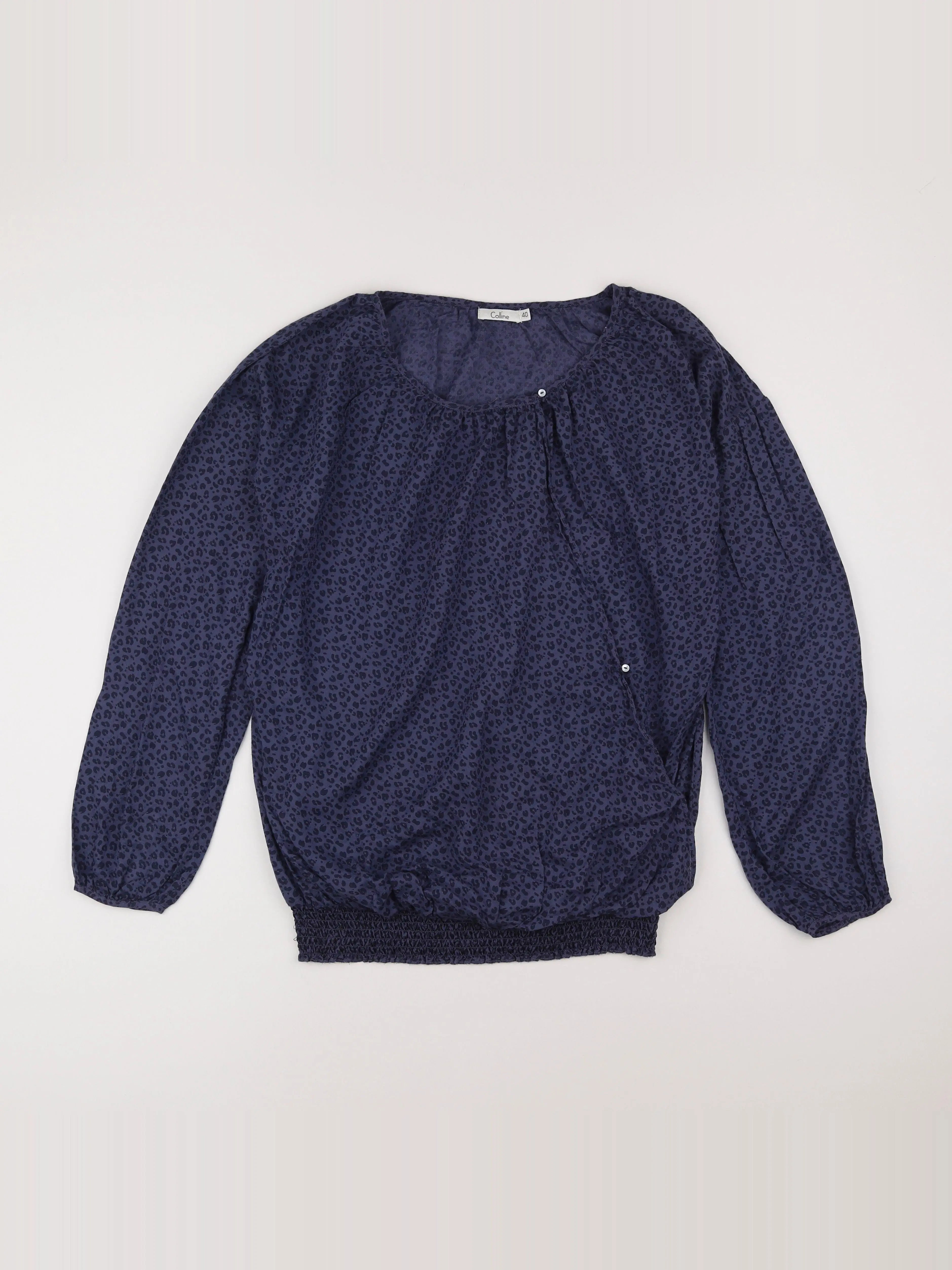 Vertbaudet - blouse grossesse bleu - 40