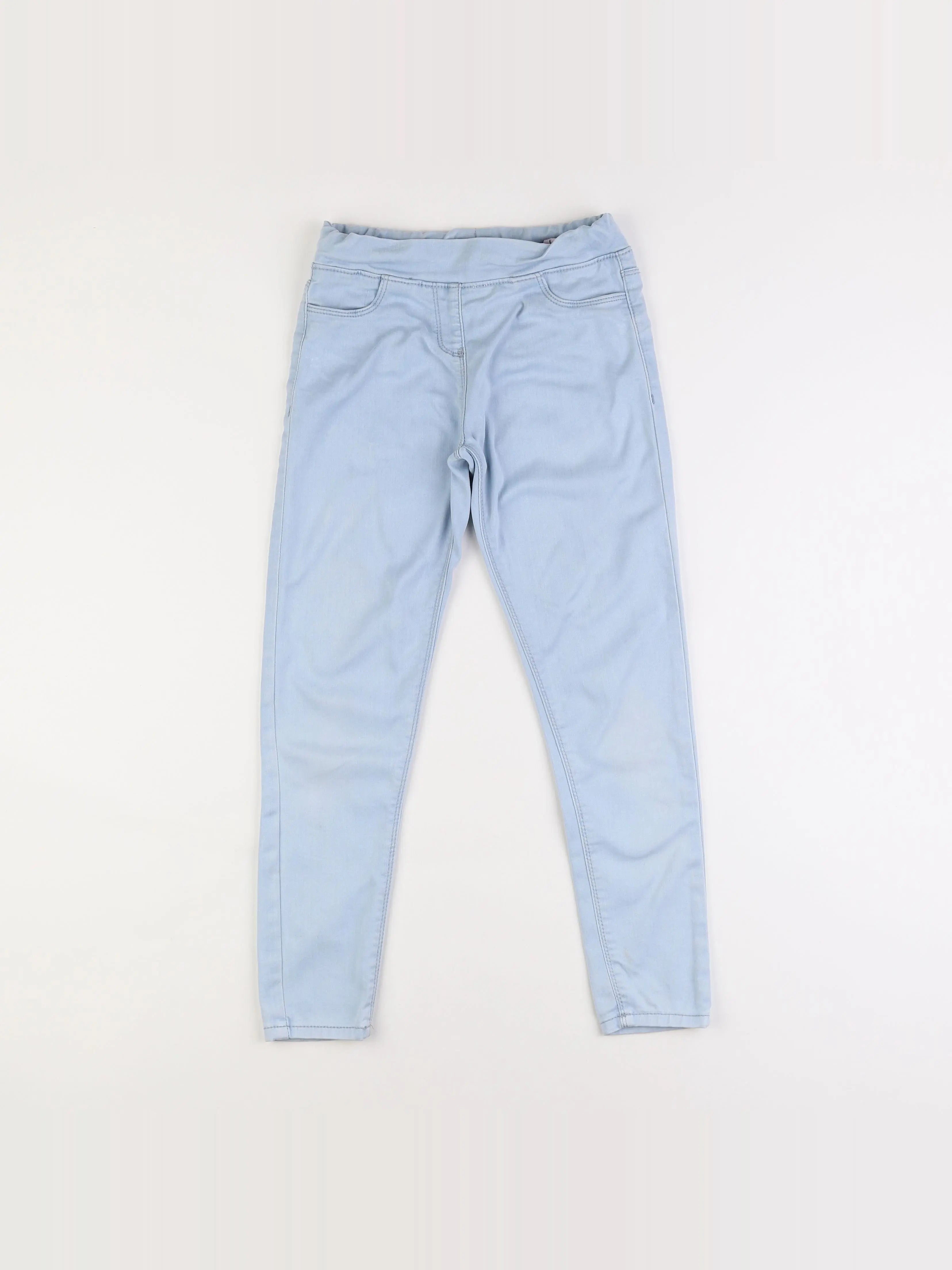 Vertbaudet - jegging bleu - 9 ans