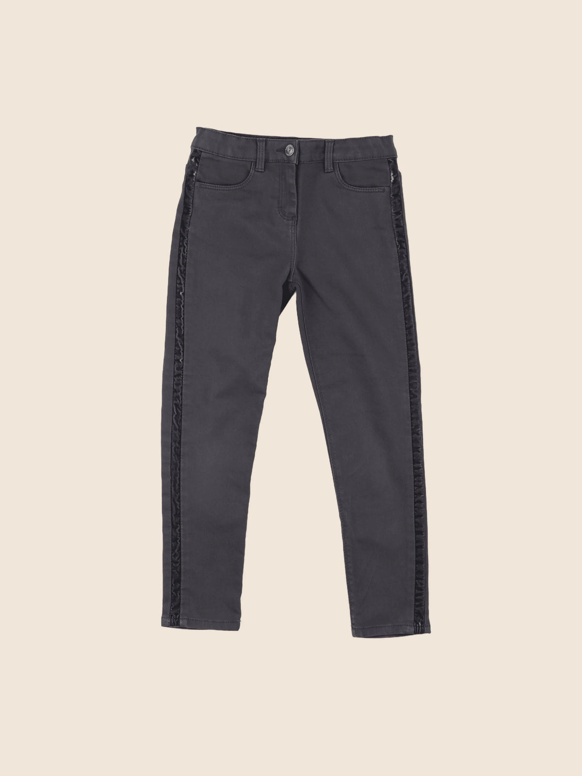 Vertbaudet - jean gris - 8 ans