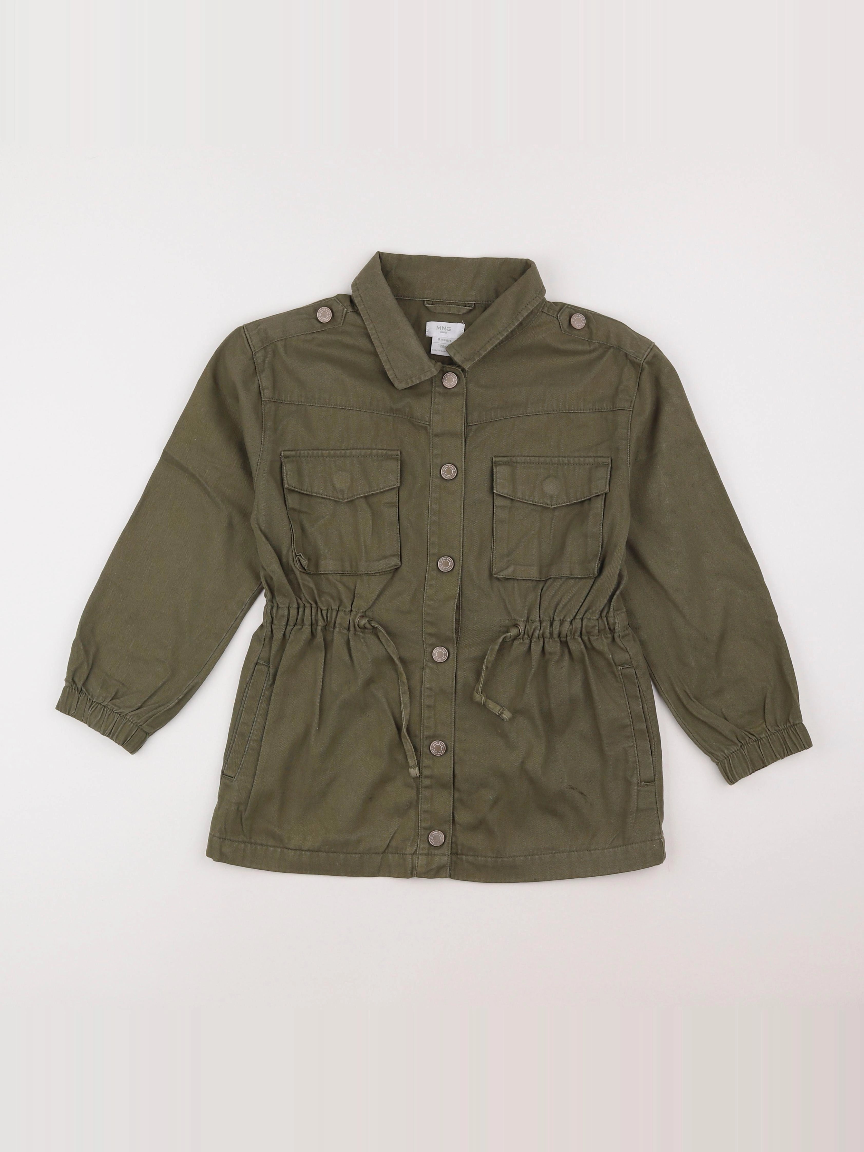 Mango - veste vert - 8 ans