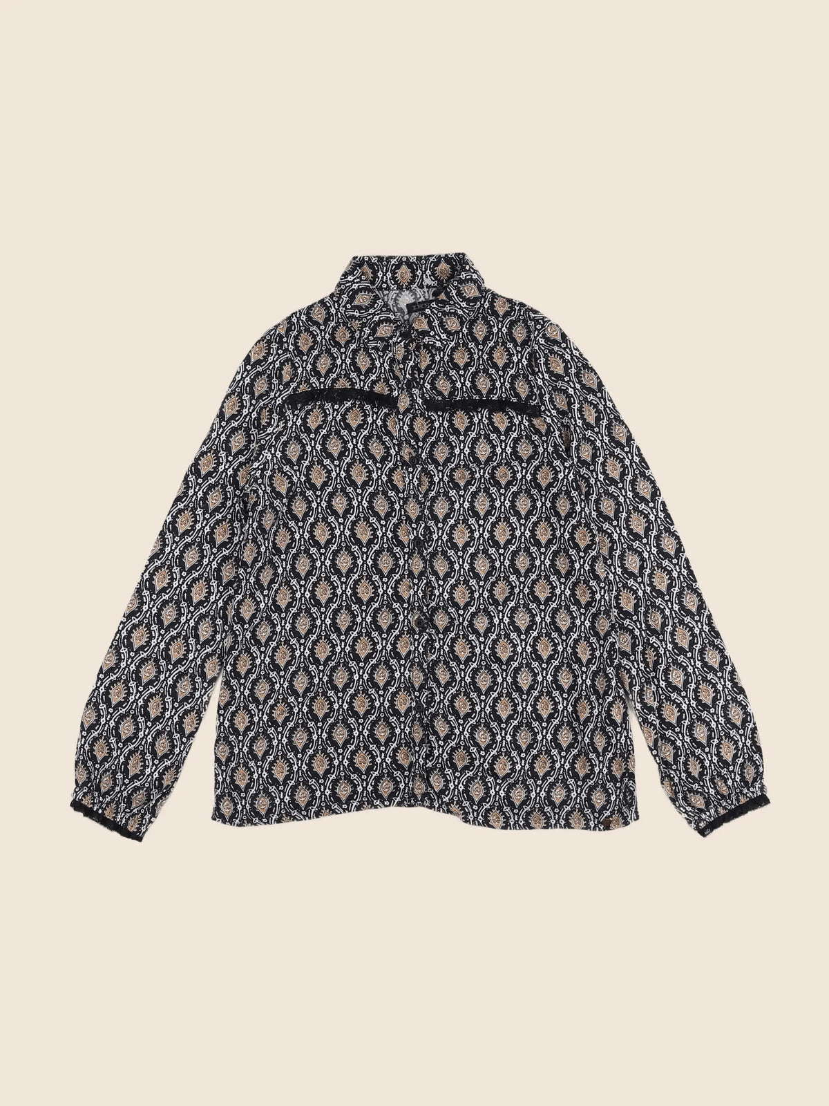 IKKS - blouse noir - 8 ans