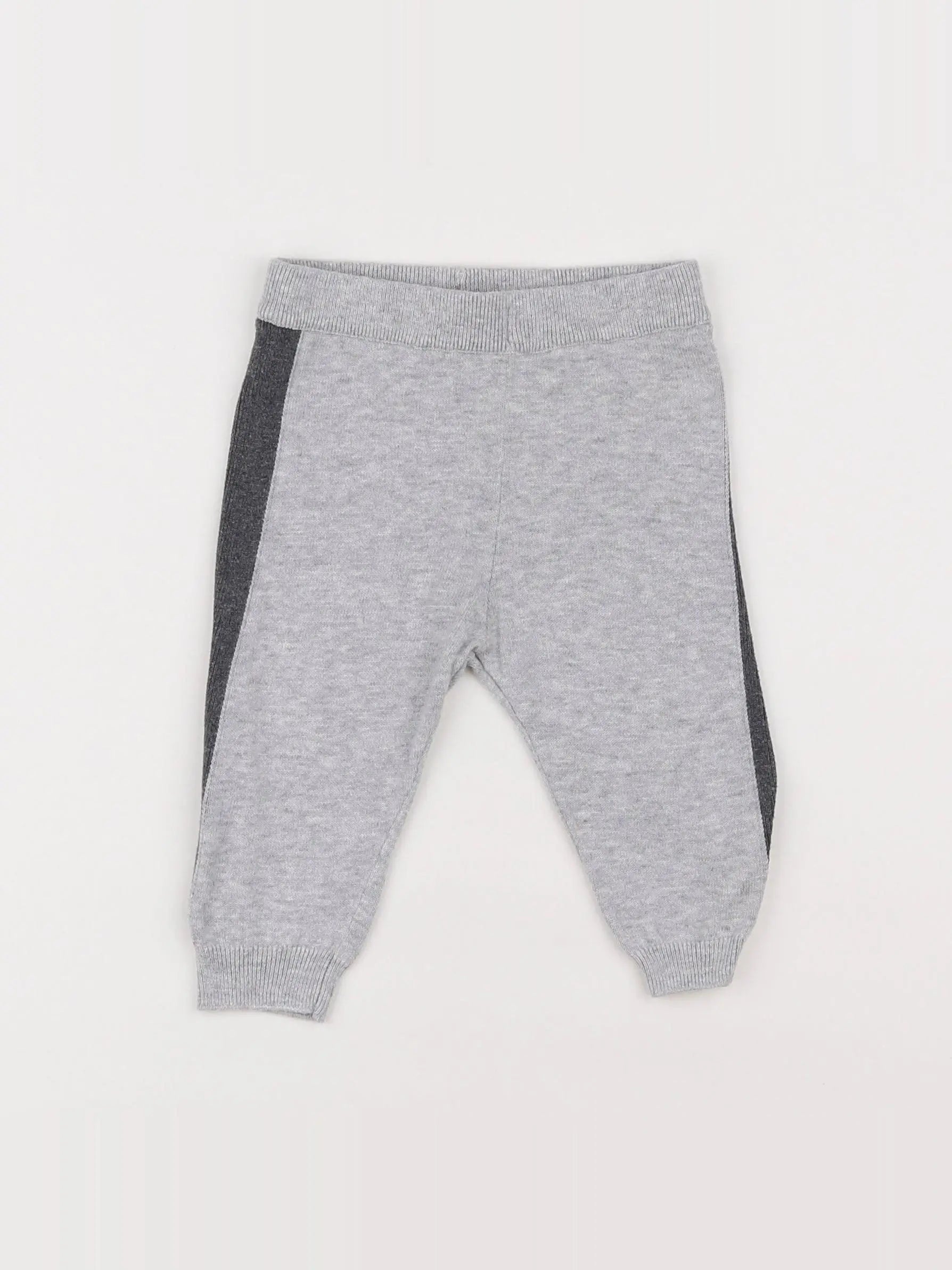 H&M - jogging gris - 3/6 mois
