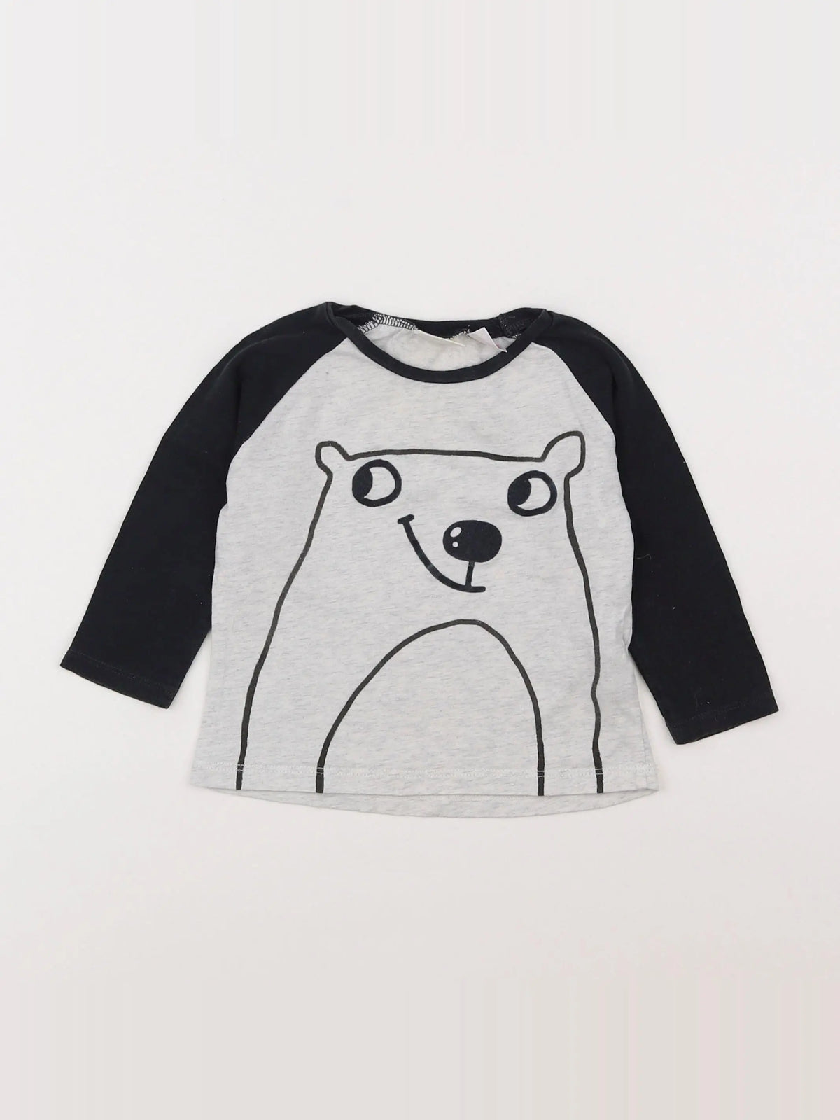 Zara - tee-shirt multicolore - 6/9 mois