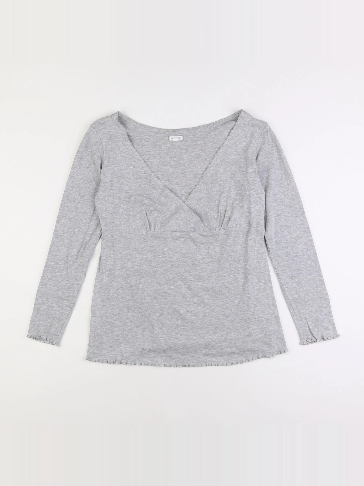 Vertbaudet - tee-shirt grossesse gris - 38 à 40