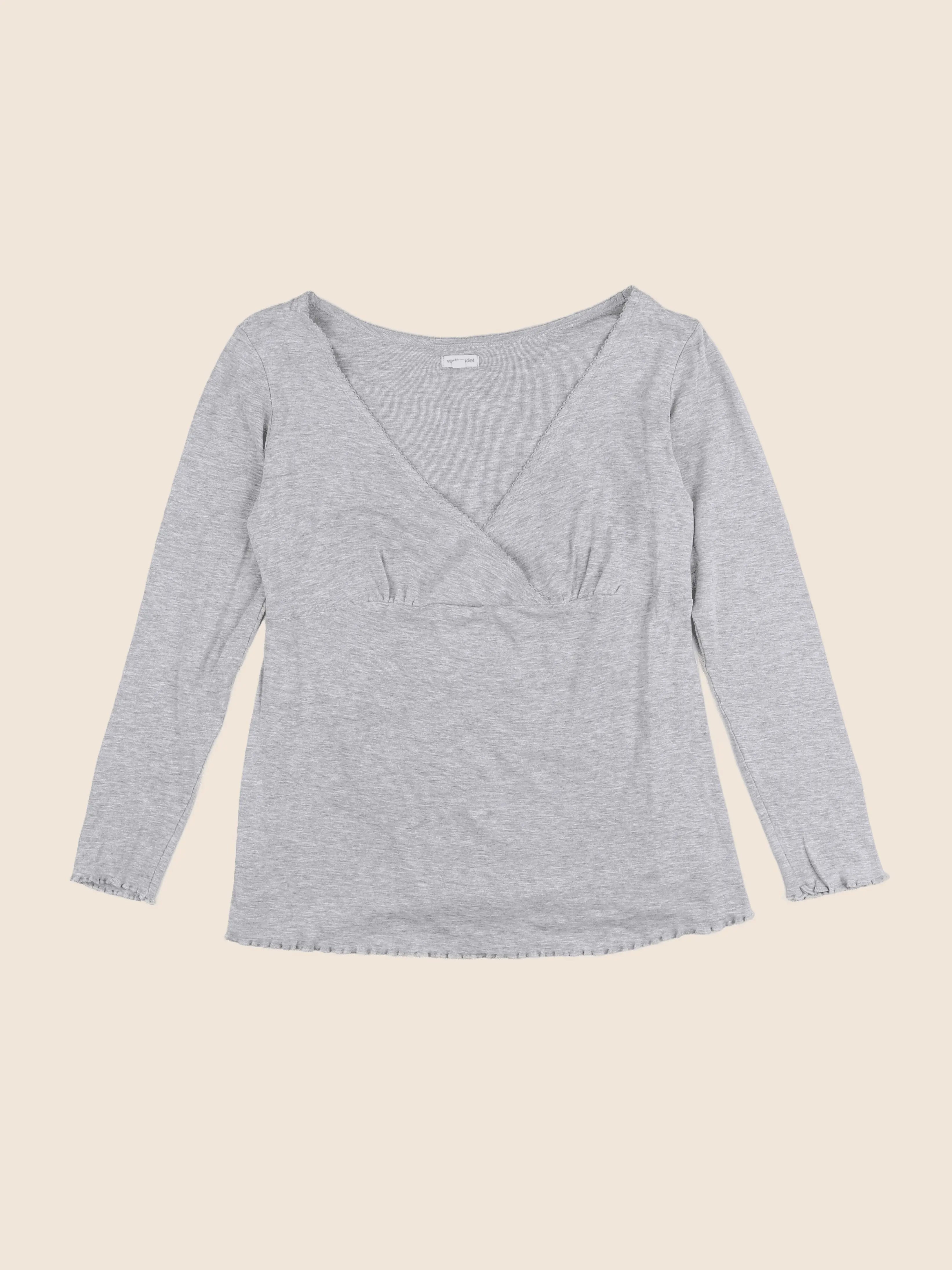 Vertbaudet - tee-shirt grossesse gris - 38 à 40