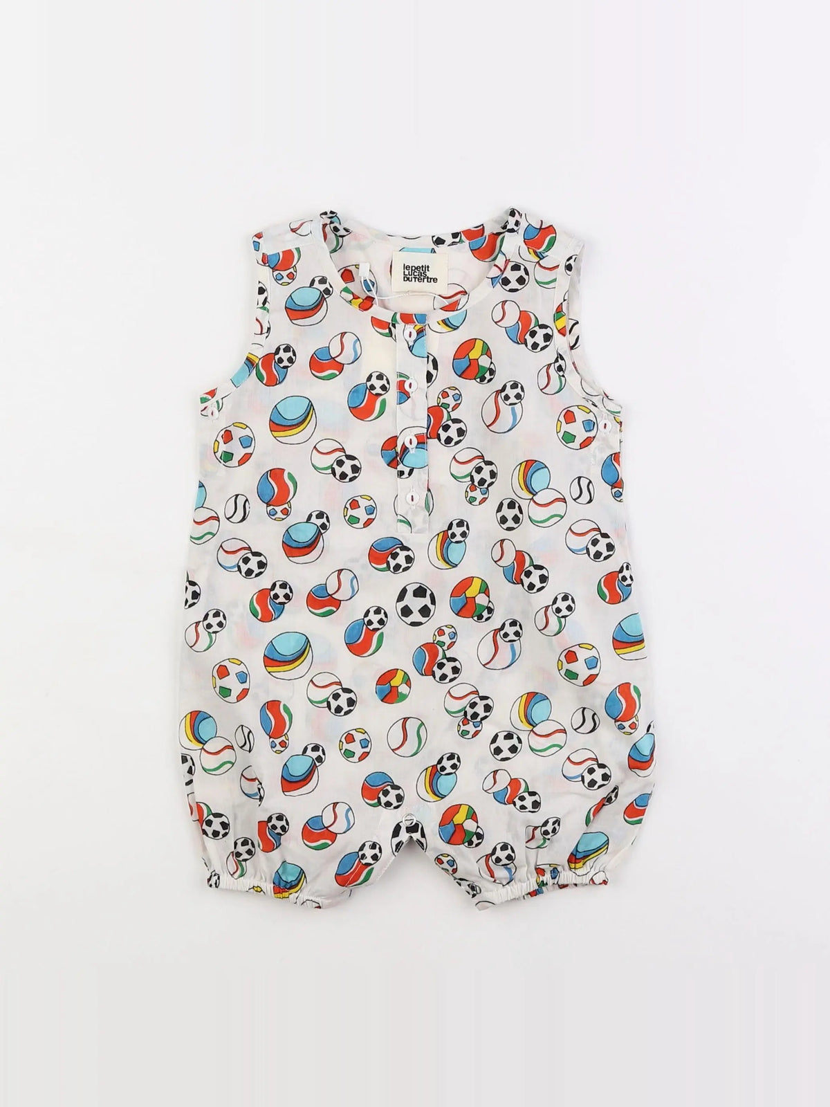 Lucas du Tertre - combinaison multicolore - 3/6 mois