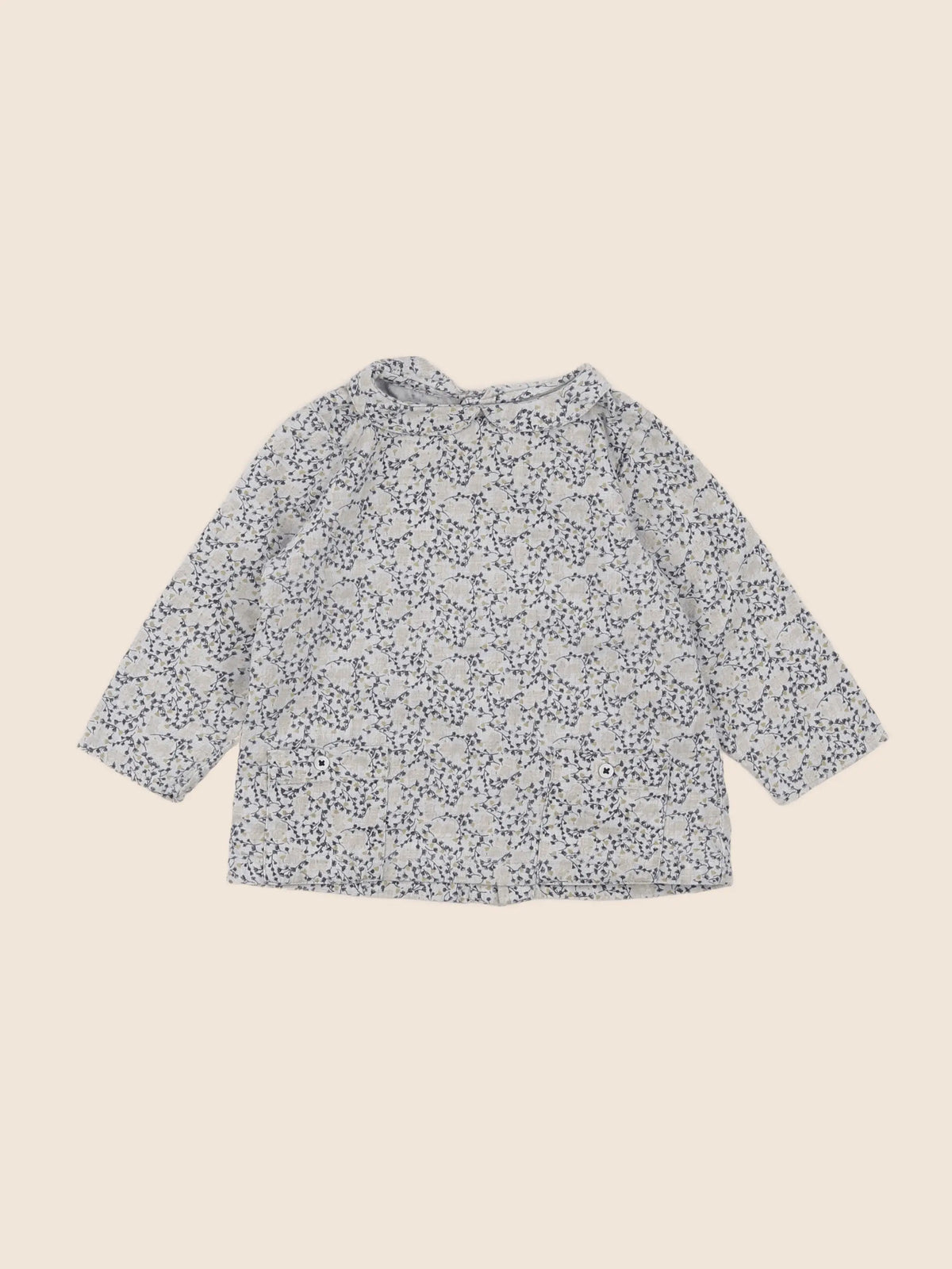 Boutchou - blouse bleu - 18 mois