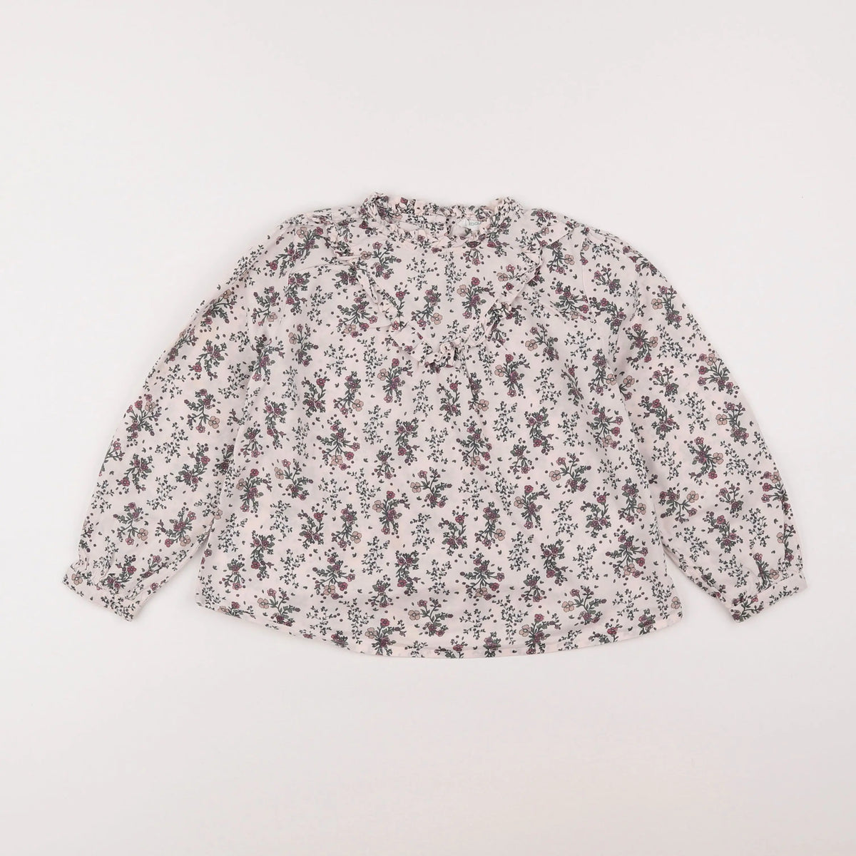 Vertbaudet - blouse rose, violet - 6 ans