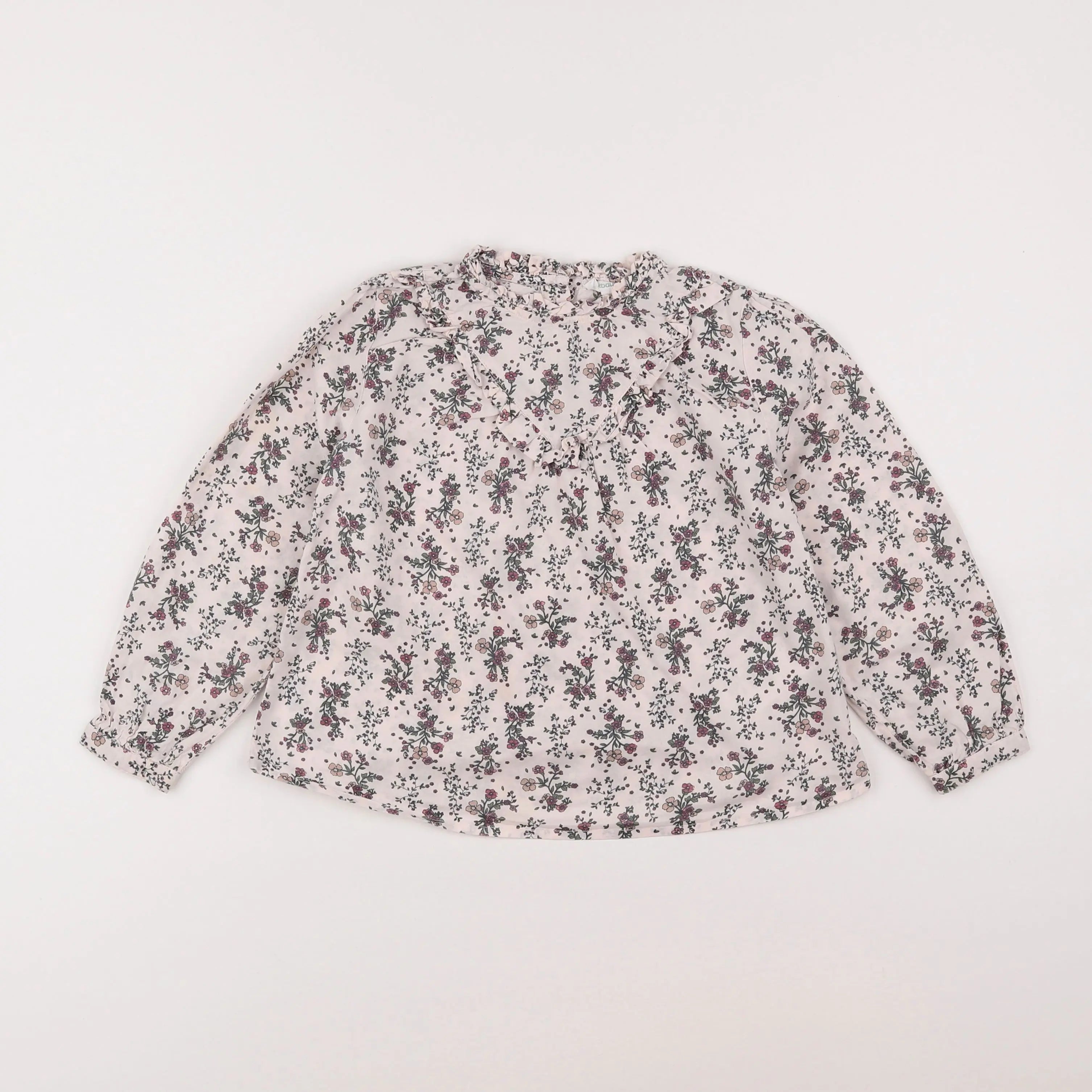 Vertbaudet - blouse rose, violet - 6 ans