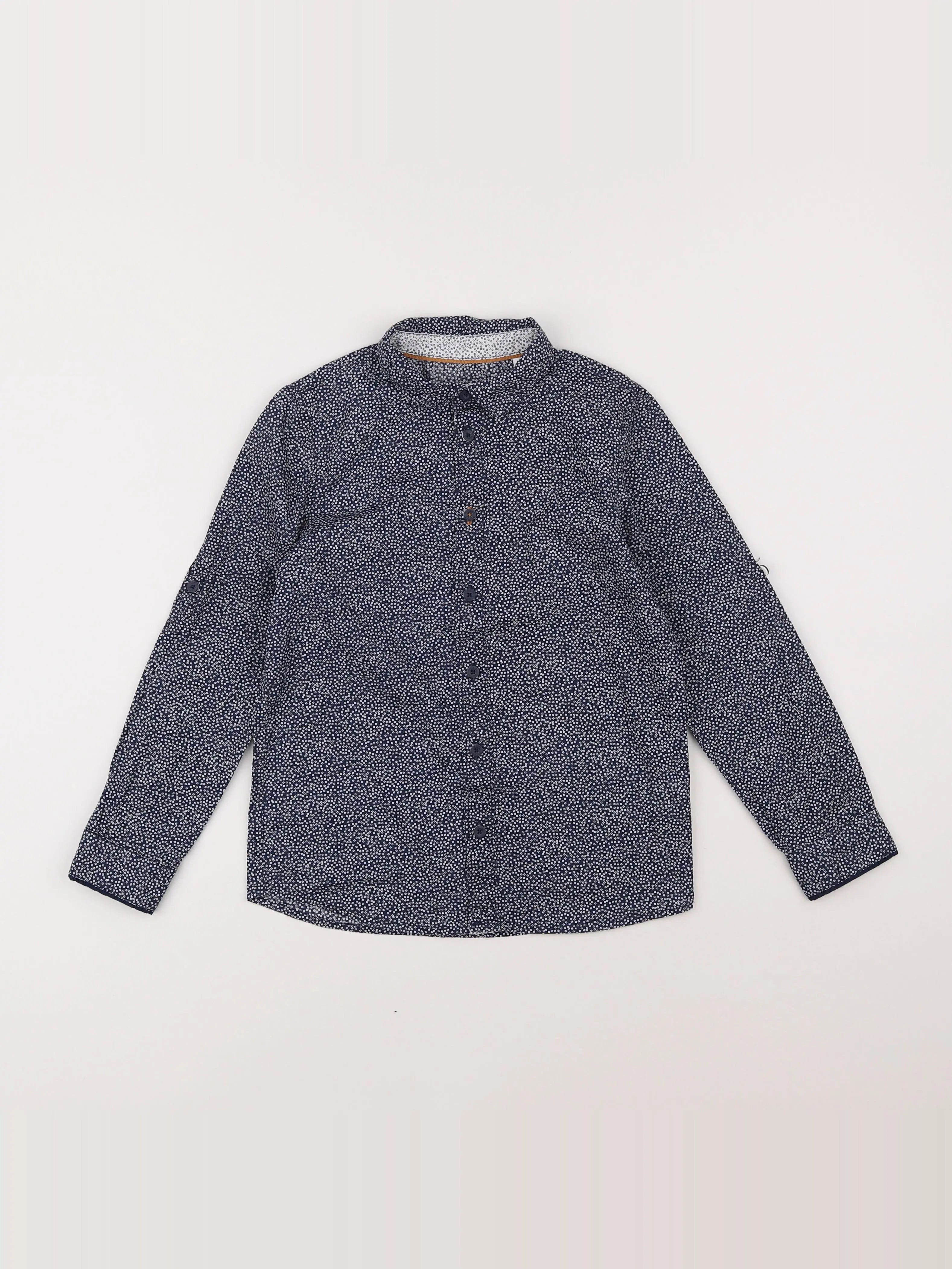 Okaidi - chemise bleu - 8 ans