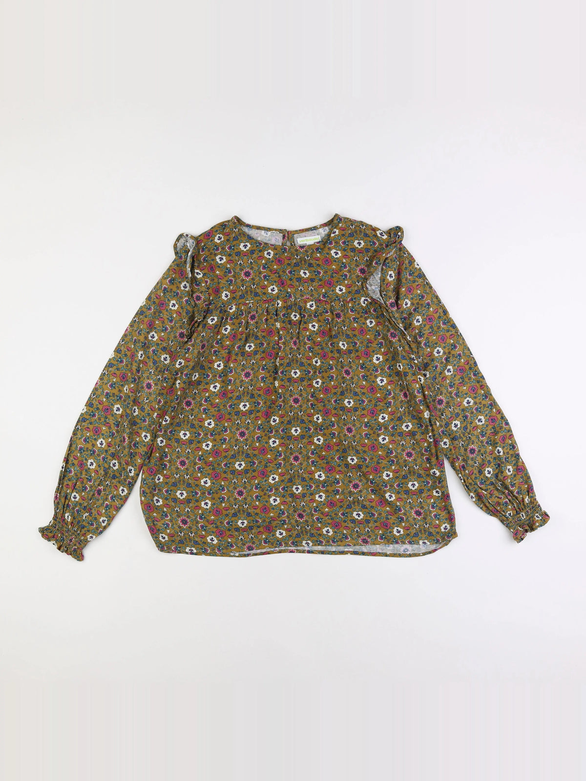 Vertbaudet - blouse vert - 14 ans