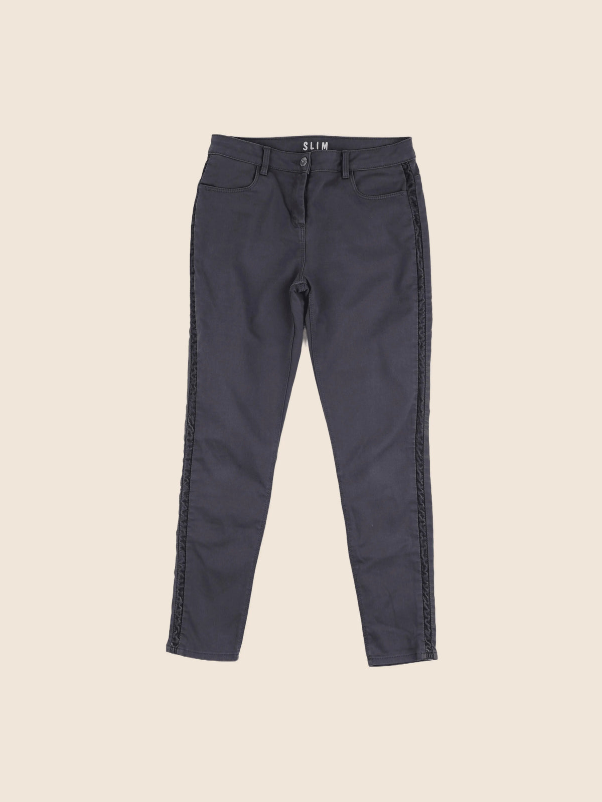 Vertbaudet - pantalon gris - 14 ans